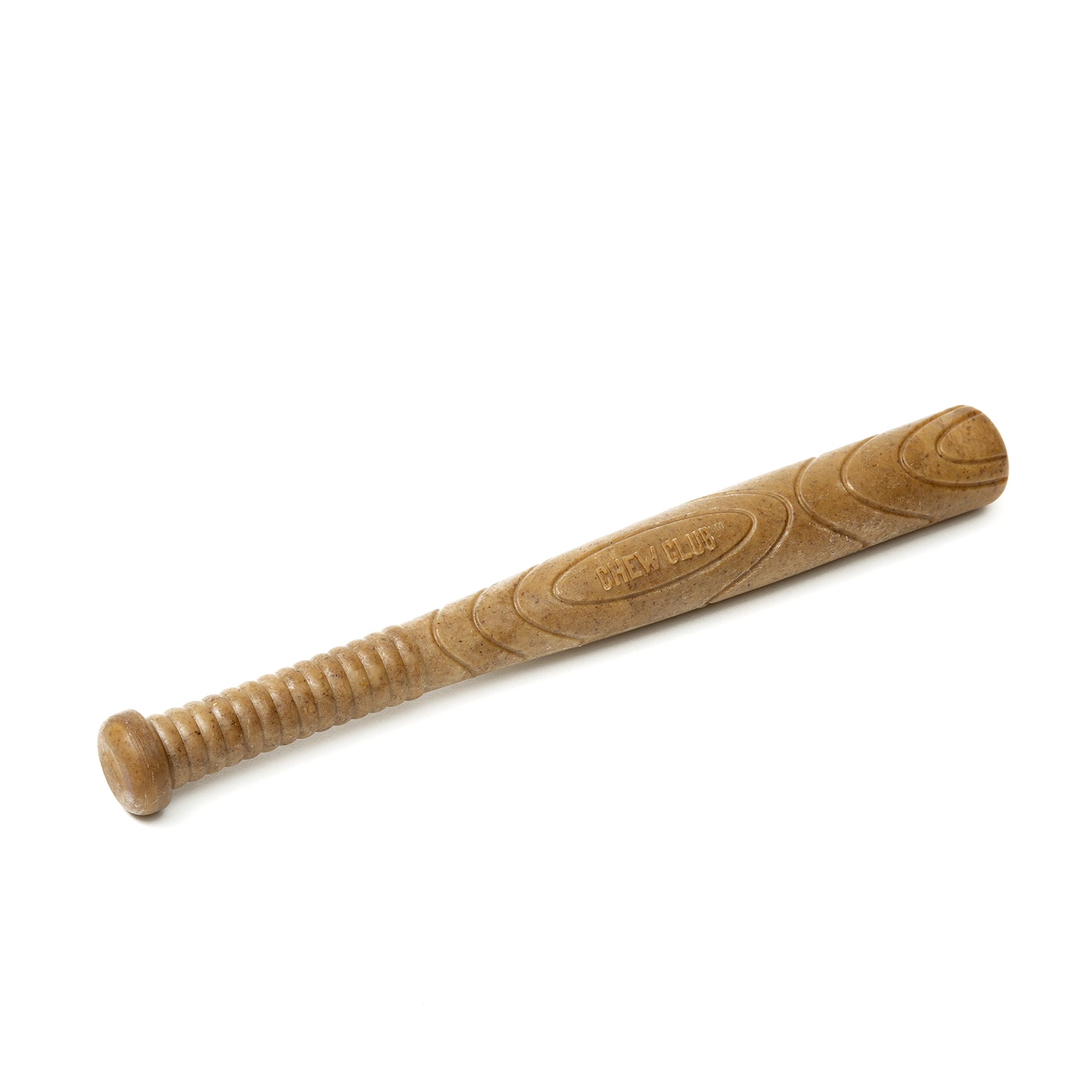 The CHEW Club POWERBONE Baseball Bat Dog Toy | Durable Nylon Chew Toy for Aggressive Chewers | Long-Lasting Teething Relief | Ke