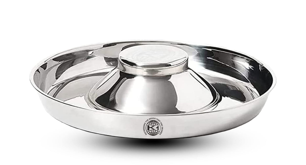 Puppy Bowl For Litter, 1 Puppy Food Bowl, Stainless Steel Puppy Feeding Bowls, Puppy Mush Bowl,11.5'', Food Feeding Puppy Weaning Bowl For Small Medium Large Pets, Puppy Feeder Bowl, Puppy Saucer