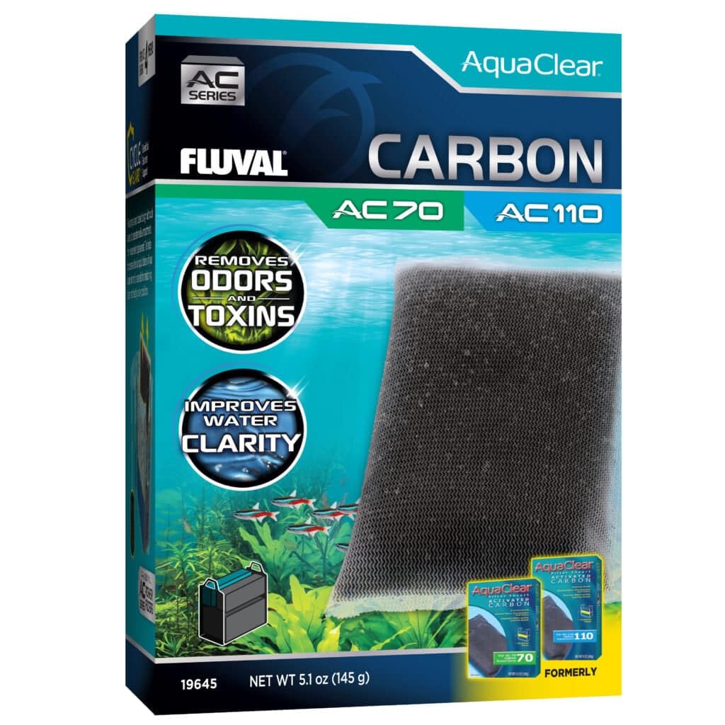 Fluval - Insert for AC70/AC110 Power Filter, 5.1 oz / 145 g - Improves Fish Health, Promotes Crystal Clear Water, for Use in Fre