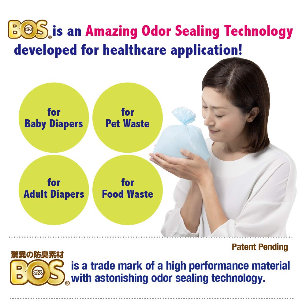 Bos Amazing Odor Sealing Cat Waste Bags - Durable And Unscented[Size: Xs, Color: Light Blue](200 Count, Pack Of 1) (200Bags) Too Small To Get A Litter Scoop Inside!