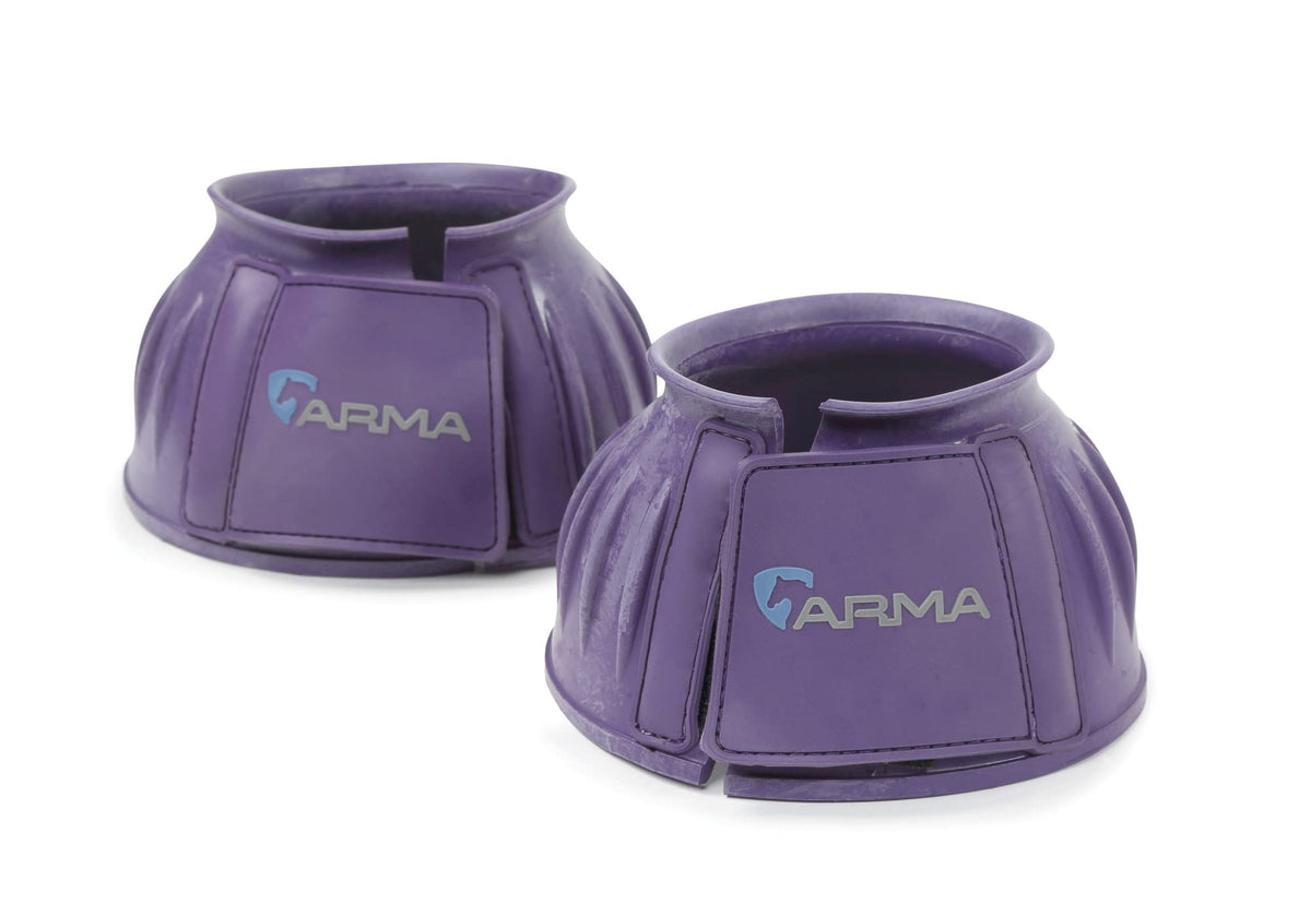 Shires Arma Touch Close Over Reach Boots (Full, Purple)