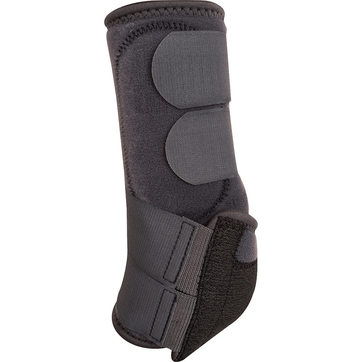 Classic Equine Legacy2 Support Boots, Front (Charcoal, Medium)