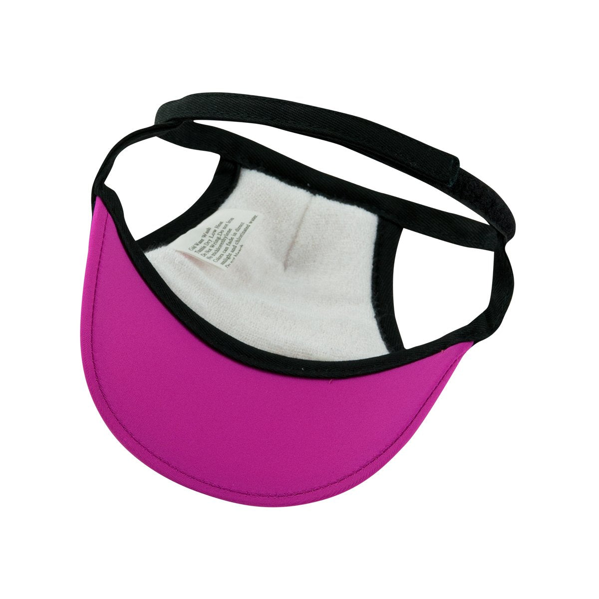 PlayaPup Sun Protective Dog Visor, Fuchsia, X-Large