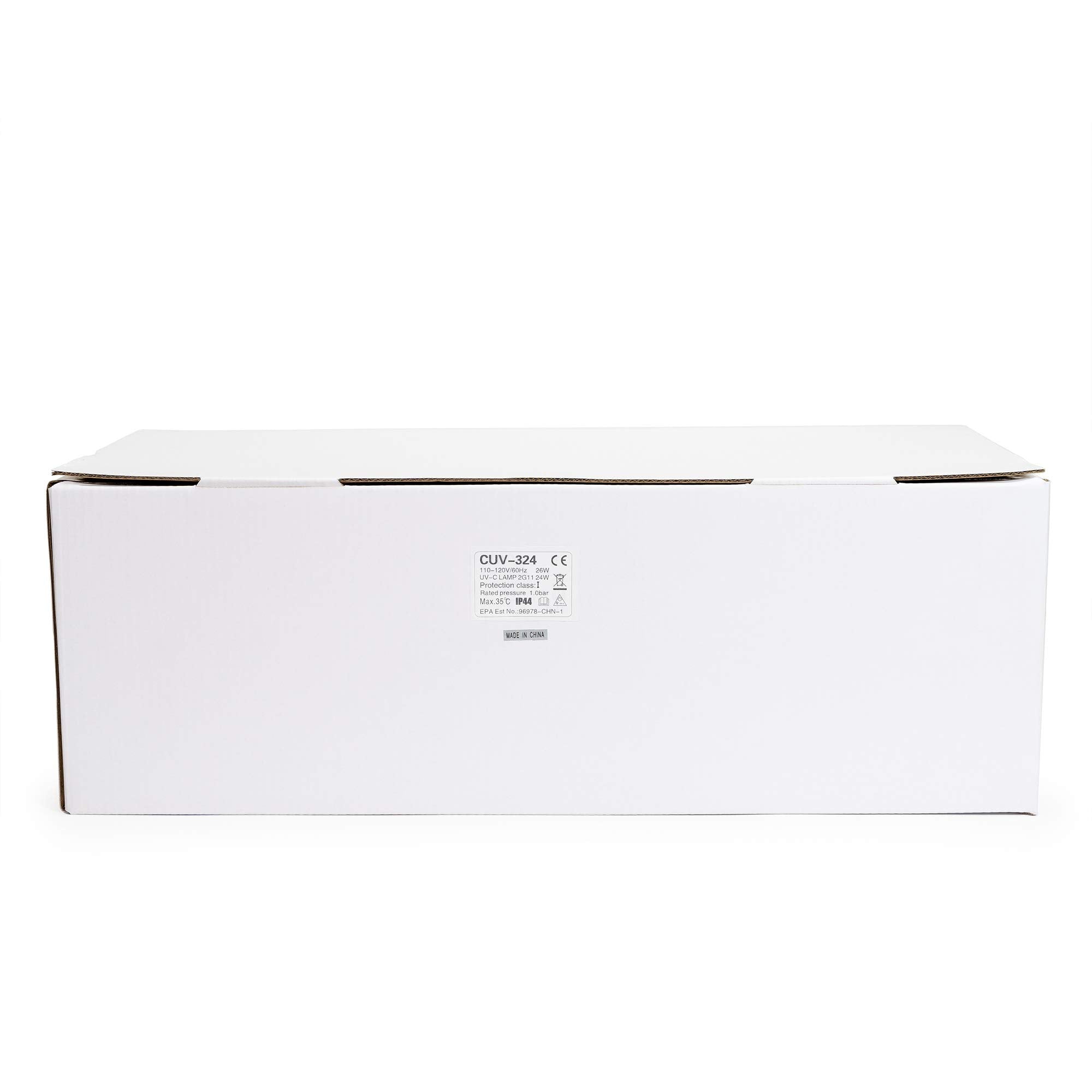 Oxyful 24W Non-Submersible Uv Ultraviolet 21.5' Light Clarifier Lamp Filter For Aquarium Koi Pond Fish Tank