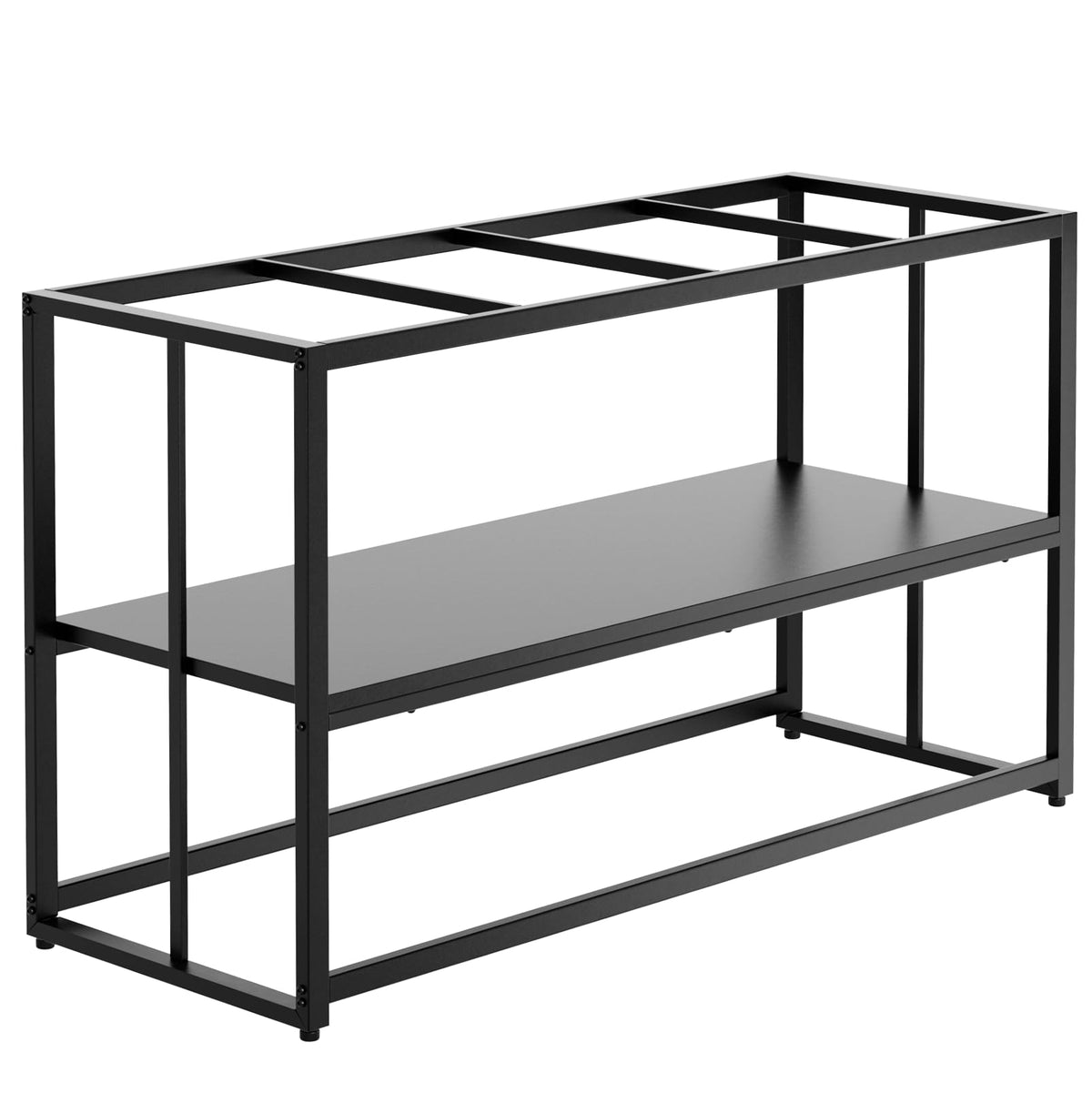 Urban Deco 55-75 Gallon Fish Tank Stand 900Lbs Capacity For Aquarium Stand Metal Fish Tank Stand 52''X19.7''X31.5'' Dual-Layer D