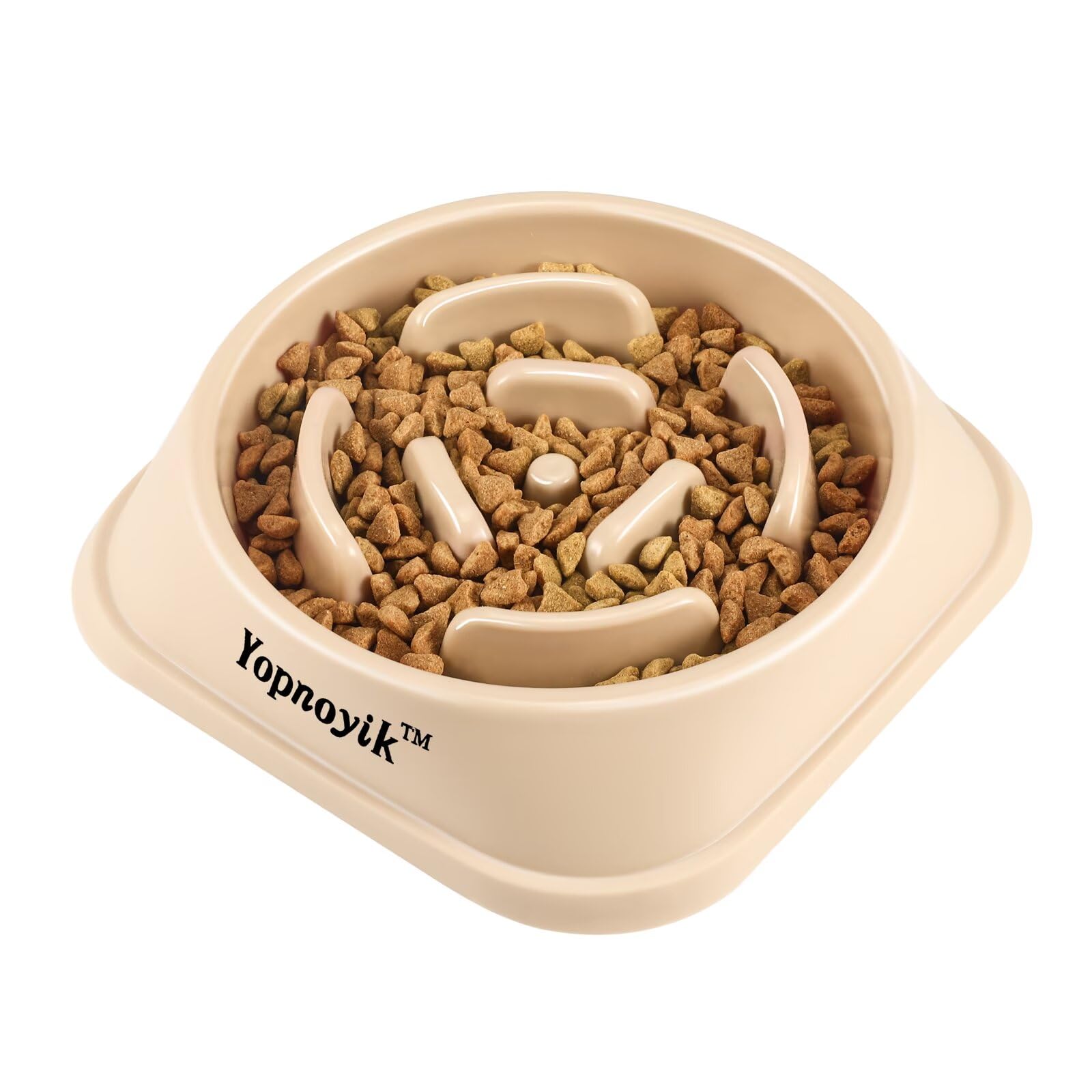 Slow Feeder Dog Bowls For Healthy Eating, Non-Slip And Anti-Choking Design, Reduces Bloating & Overeating For Small & Medium Dog
