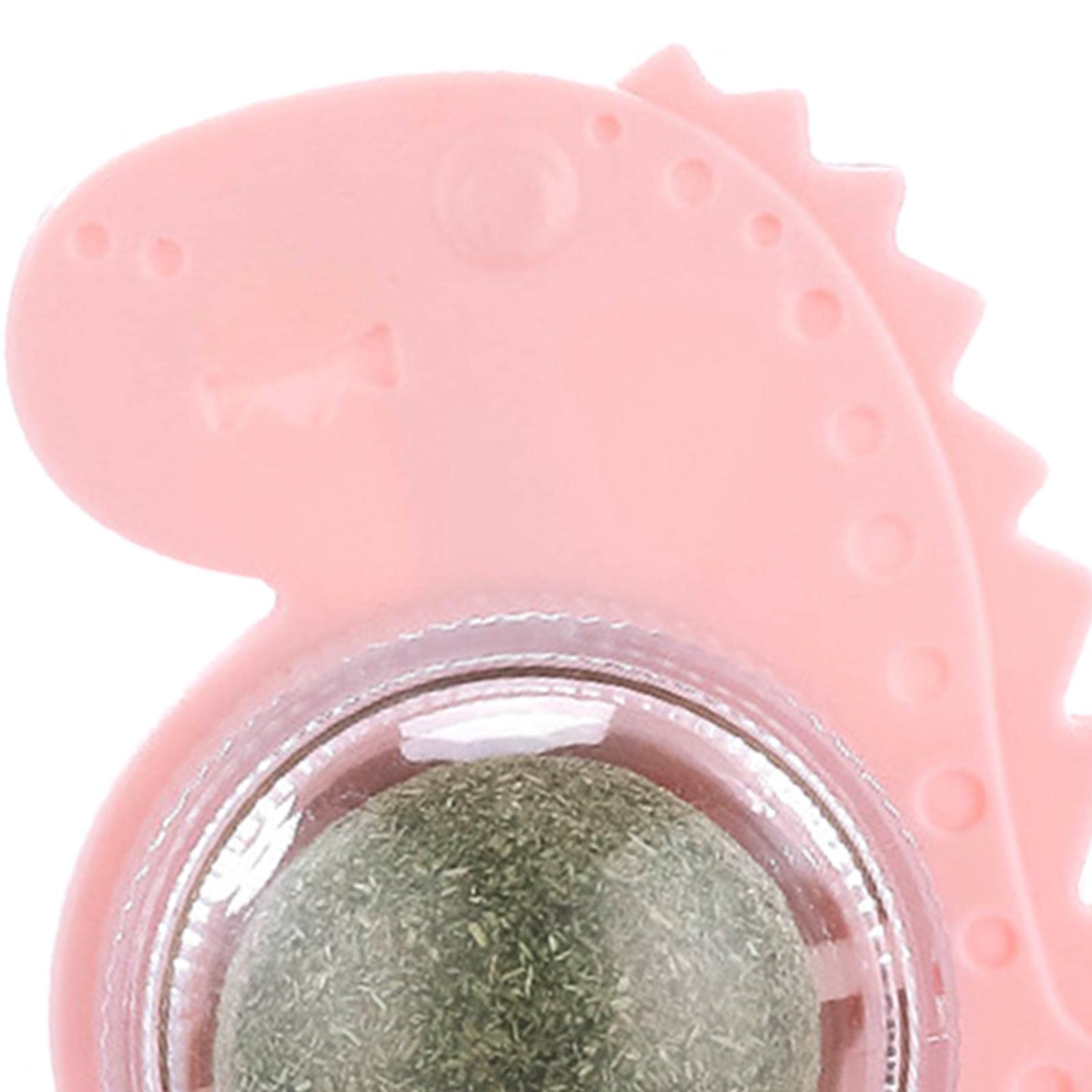 The Style Sutranatural Catnip Balls Removable Healthy Rotating For Playing Grinding Licking Pink|Pet Supplies | Cat Supplies | T