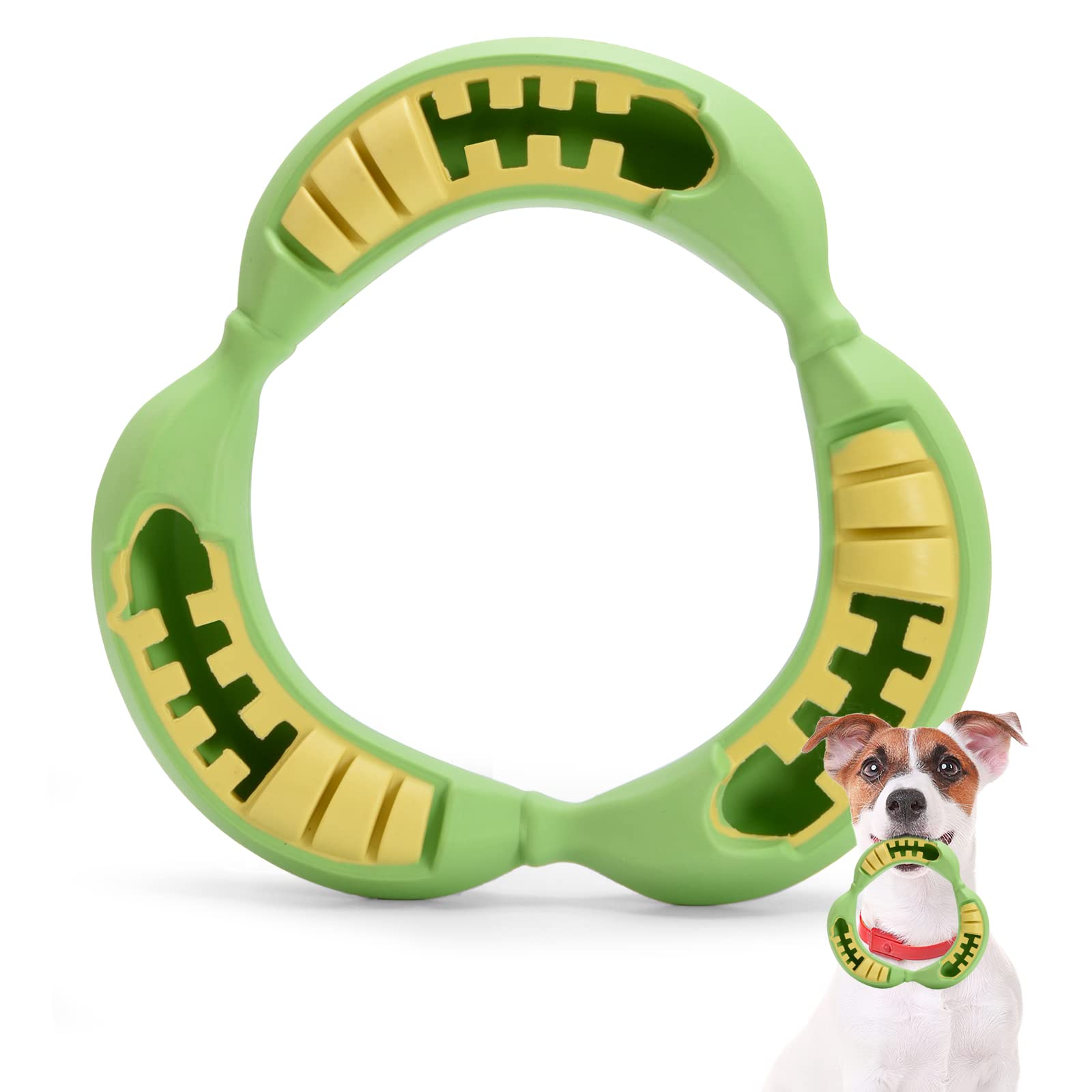 Jomilly Durable Dog Chew Toys for Average Chewers - Dog Toy Treat Dispenser stuffable Tough Dog Toys for Small Medium Large Dogs