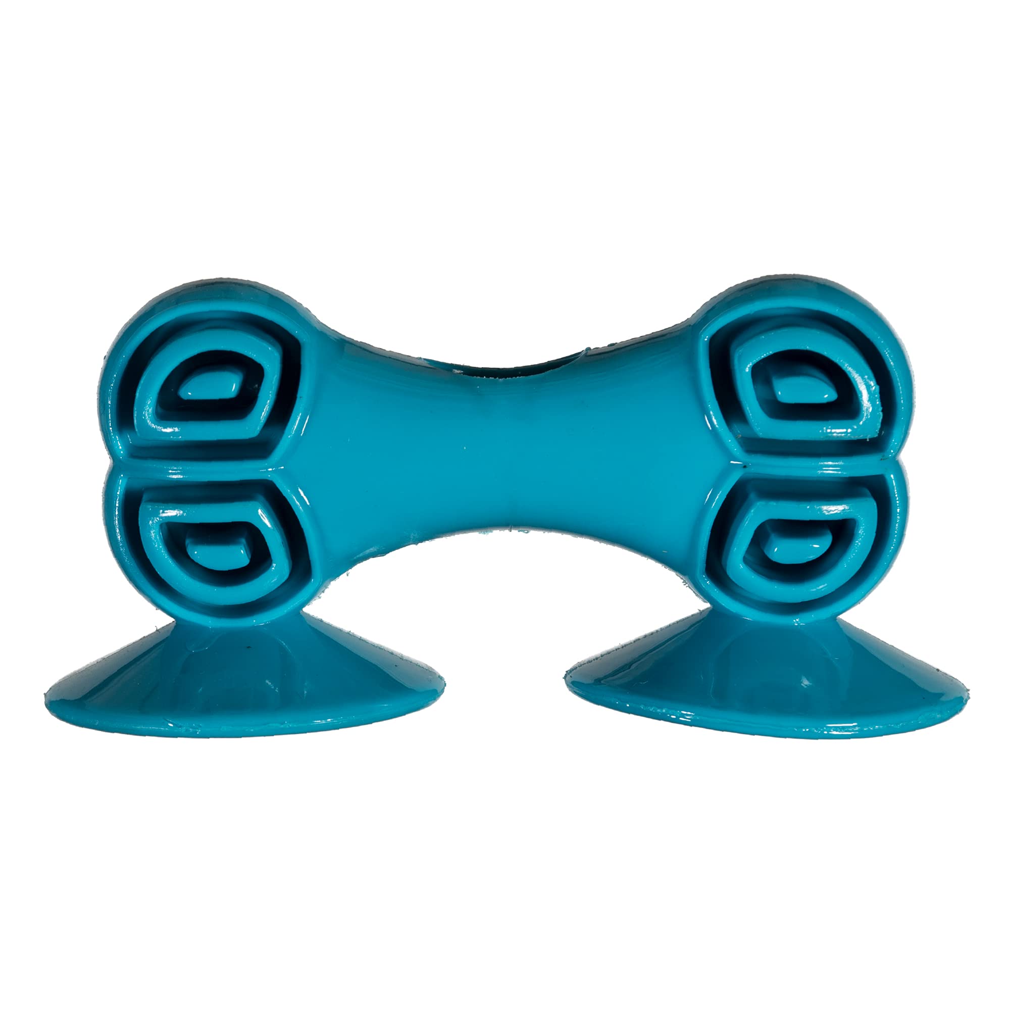 Chase n Chomp Sticky Bone Pet Chew Toy, Sticks to Floor and Flat Surfaces, Provides Hours of Fun for Your Dog, Fillable, Durabl