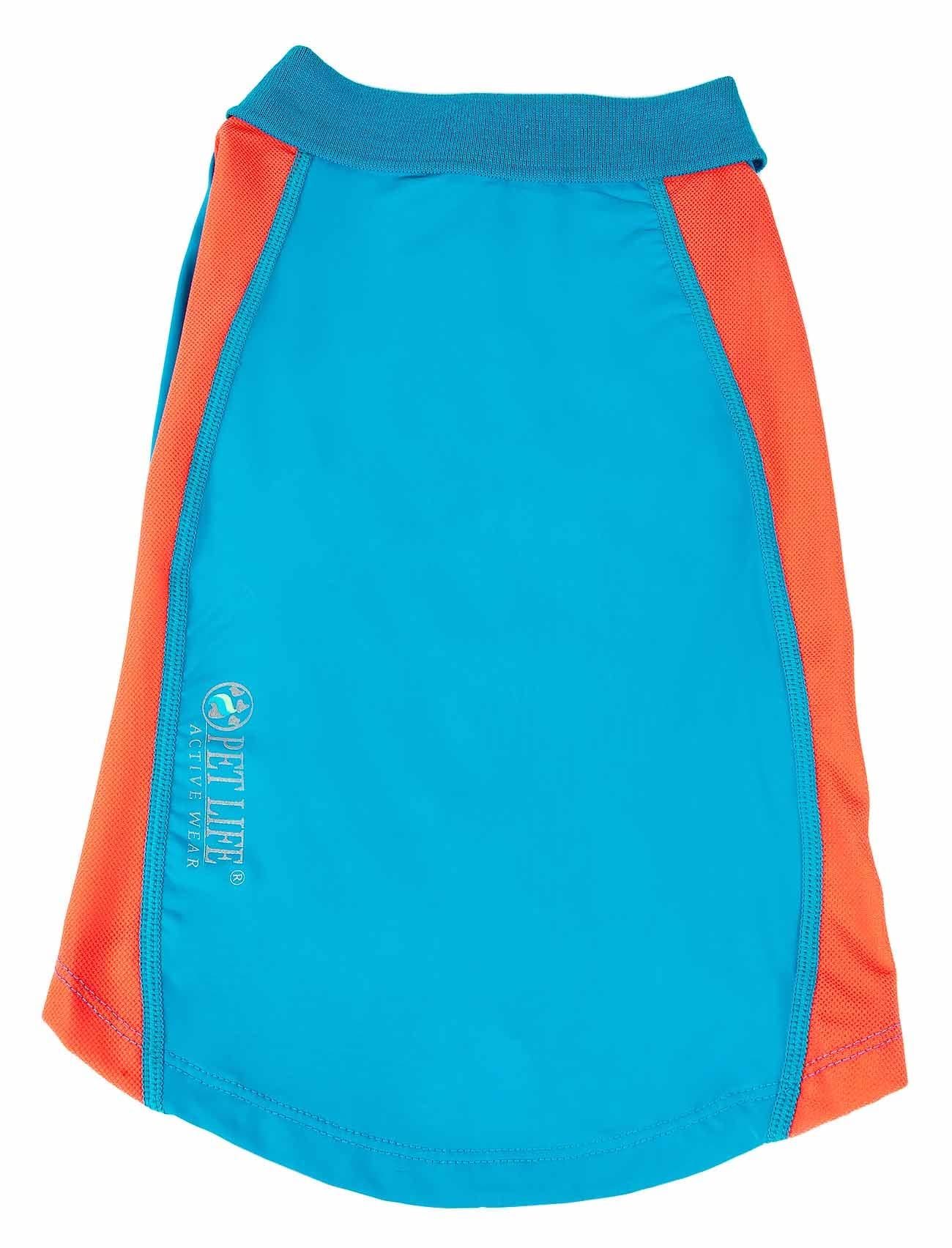 Pet Life ® Active 'Barko Pawlo' Stretchy Fitness And Yoga Dog T-Shirt - Dog Polo Featuring 4-Way Relax-Stretch And Quick Dry Technology - Performance And Reflective Pet T-Shirt Dog Clothes X-Small