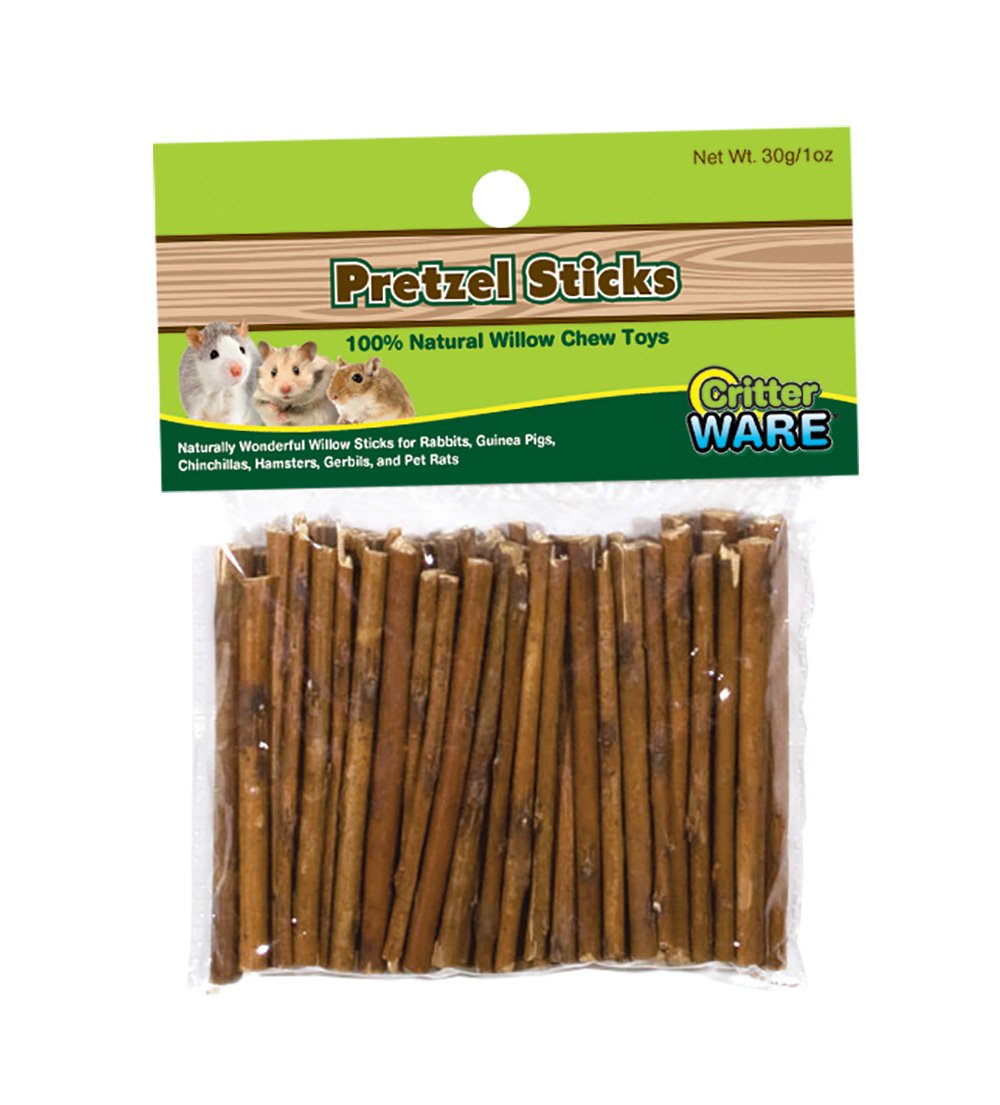 Ware Manufacturing Willow Critters Pretzel Sticks Small Pet Chew(Pack Of 1)