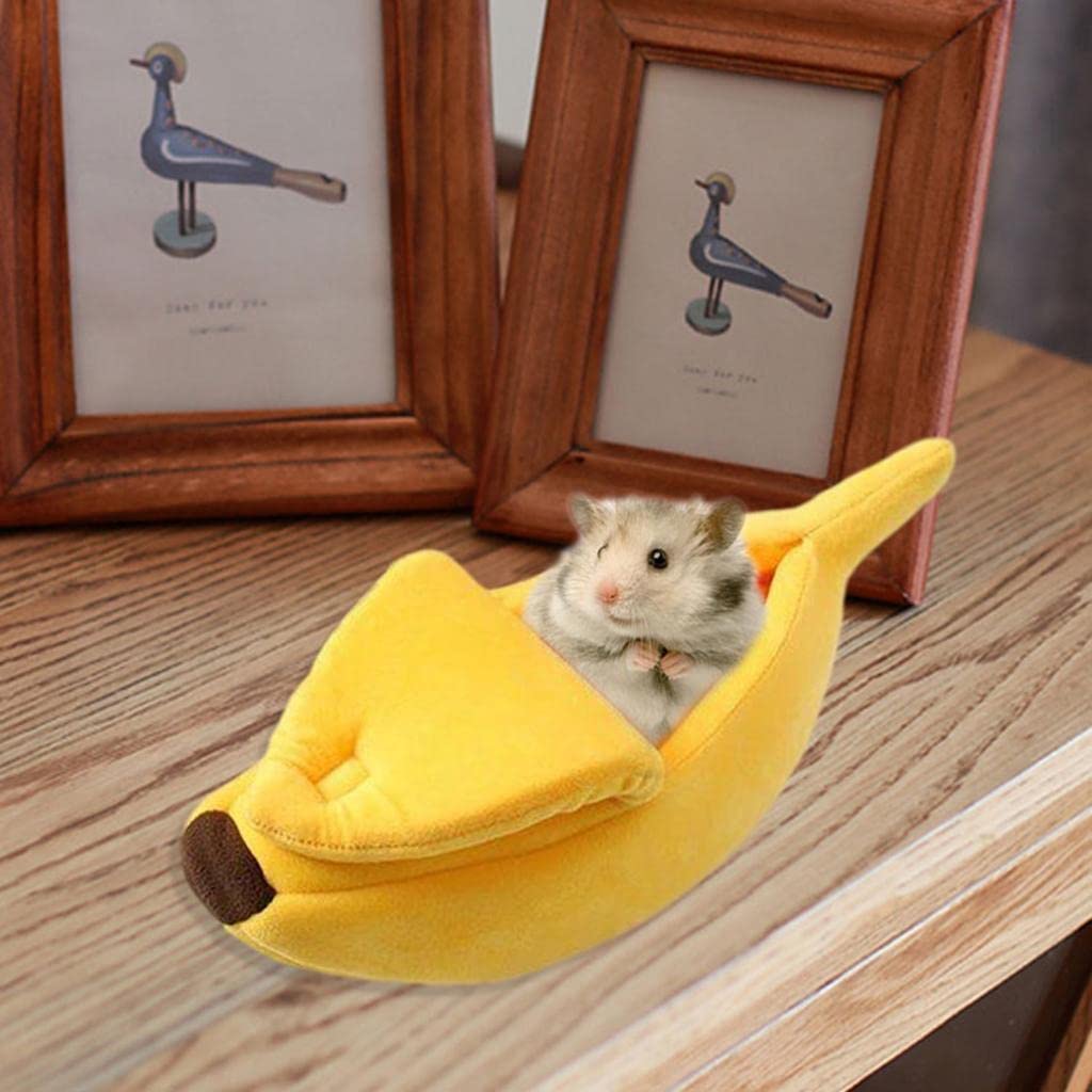APIRILY Funny Banana Shape Dog Bed Cushion Cat Bed Sofa Cozy Plush Kitty Portable S | Pet Supplies | Cat Supplies | Beds