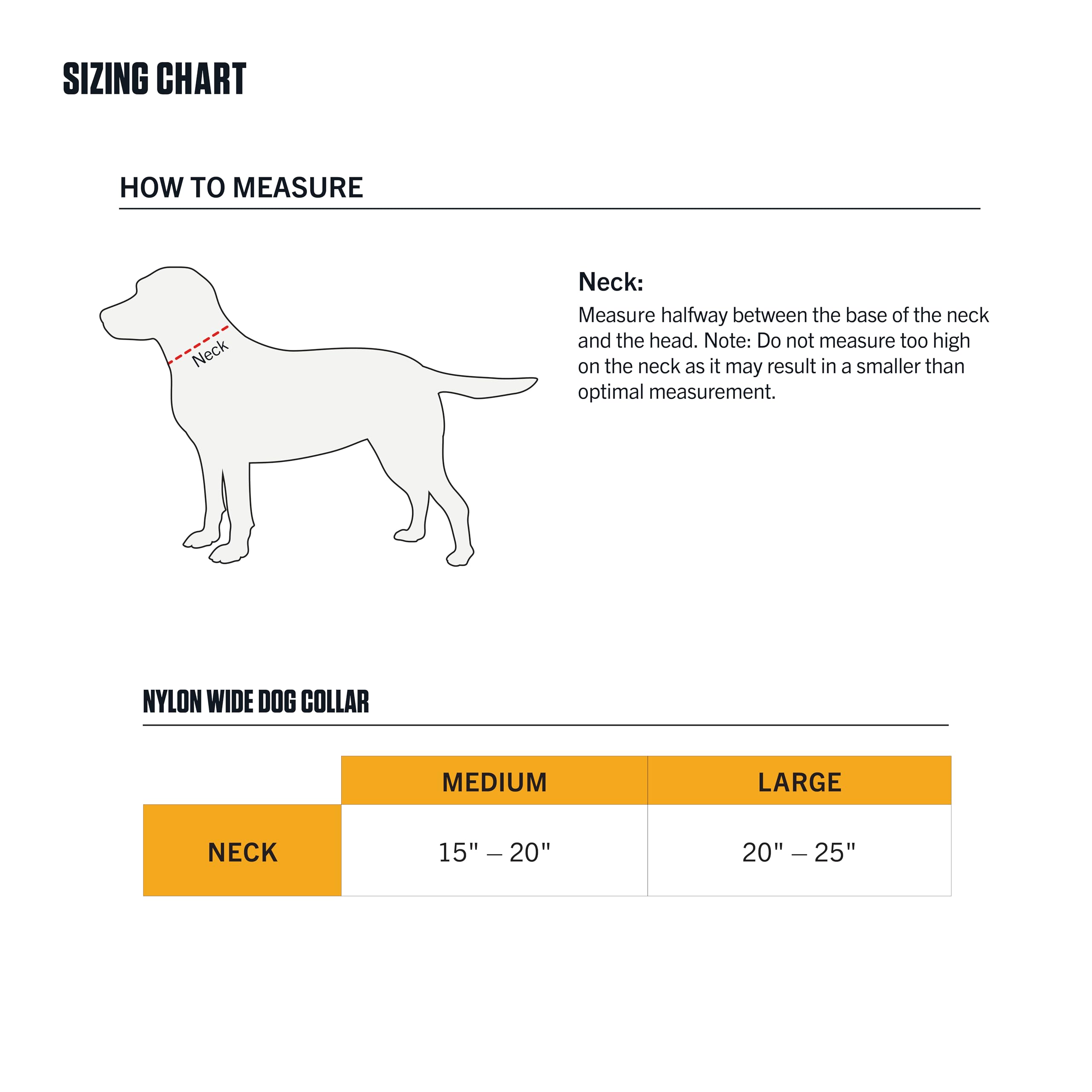 Carhartt Pet Fully Adjustable Wide Webbing Collar For Dogs, Carhartt Brown, Large