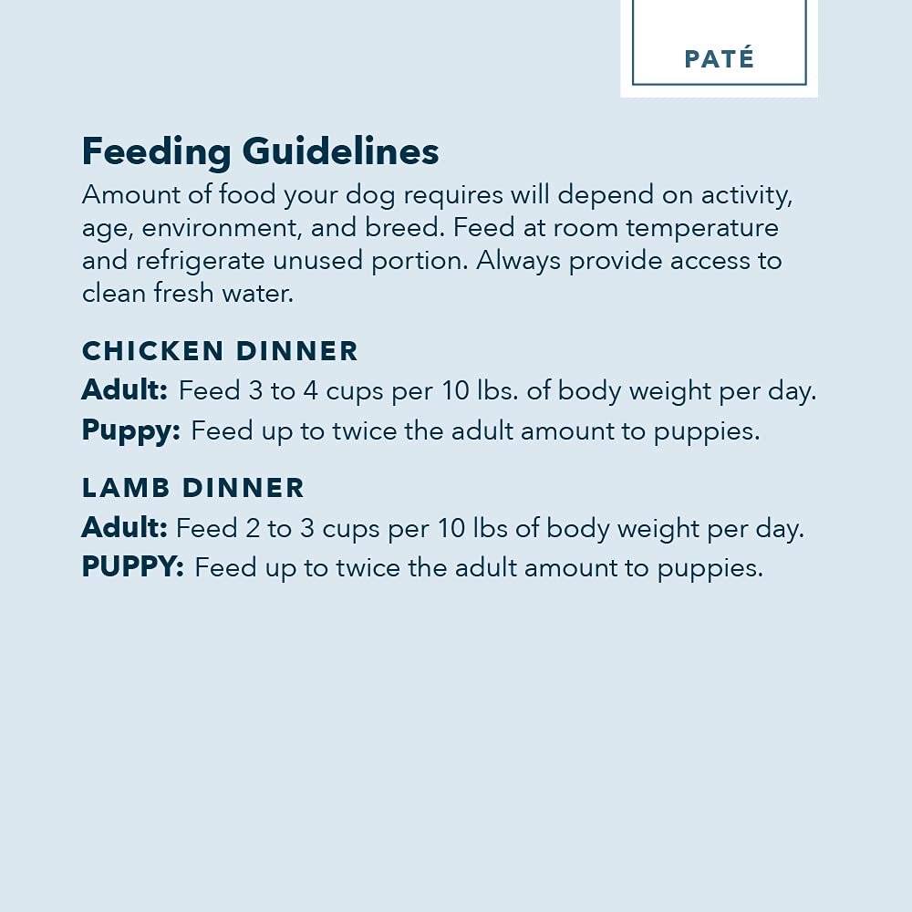 Amazon Brand - Wag Wet Dog Food Cups, Variety Packs Chicken & Lamb Pate, 3.5oz (12 Pack)