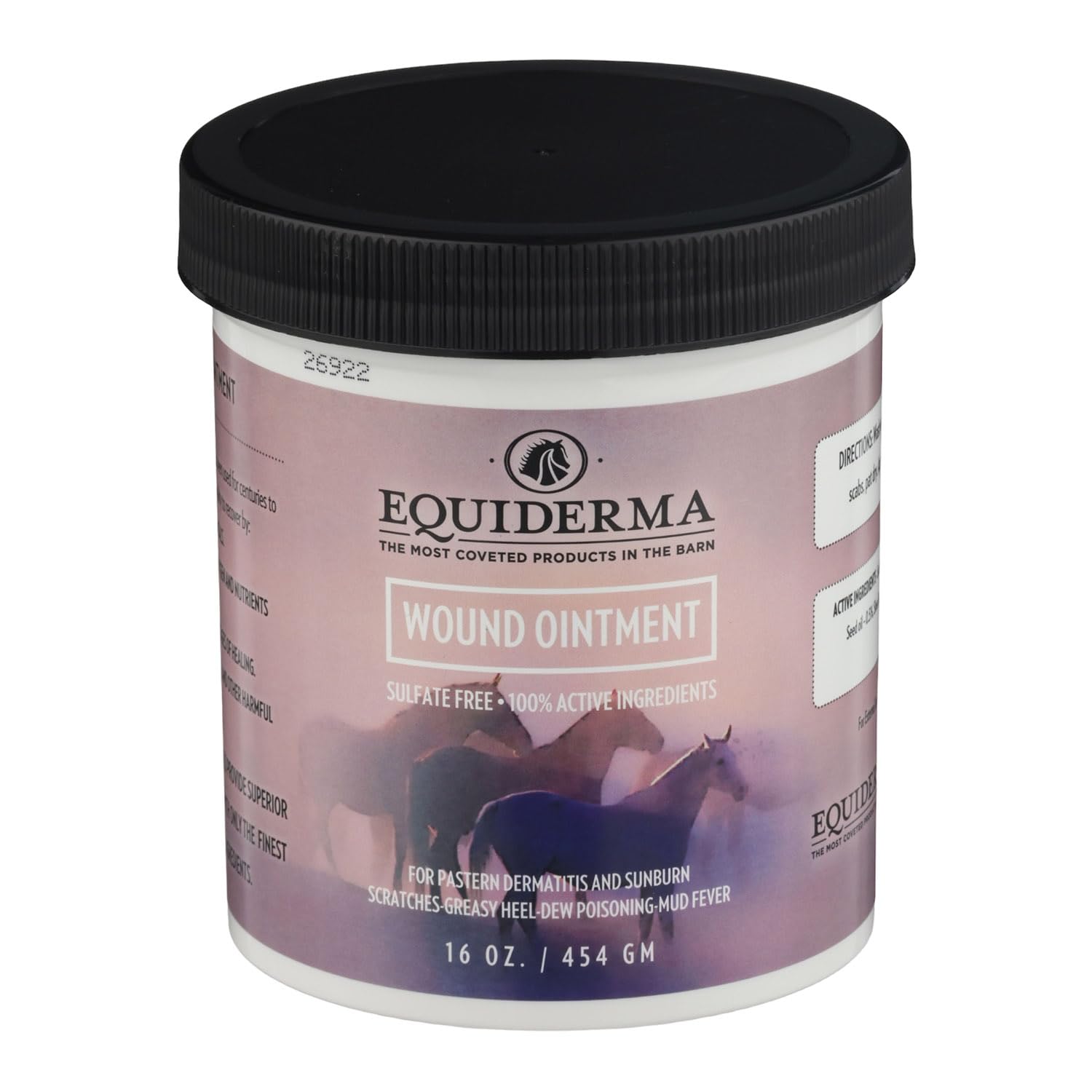 Equiderma 0 NEEM and Calendula Organic Wound Ointment (16 Ounce), 16