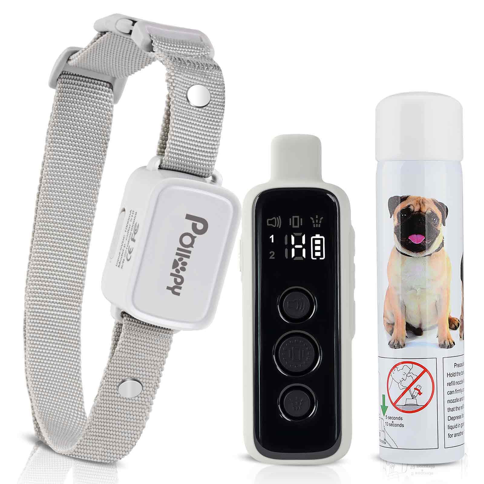 Citronella Dog Collar with Remote, Safer 3 Modes Spray/Vibration/Beep Dog Training Collar, Humane No Shock Citronella Bark Colla