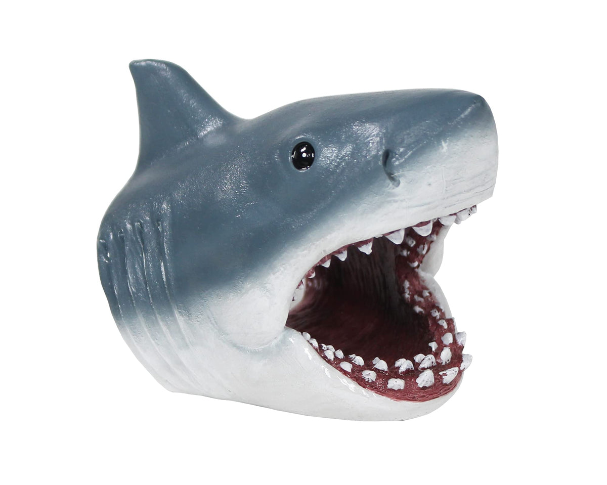 Penn-Plax Jaws Officially Licensed Aquarium Decoration - Shark Swim-Through - Safe For Freshwater And Saltwater Fish Tanks - Sma
