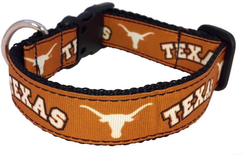 College Dog Collar (Small, Texas)