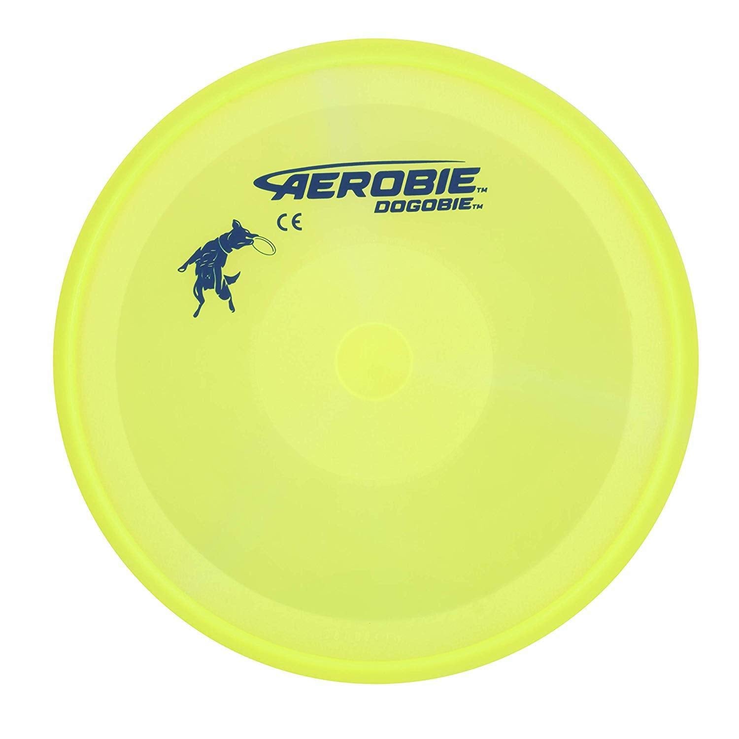 Aerobie Dogobie Disc - Outdoor Flying Disc for Dogs, Multi Color, Model 6046416, Basic Size