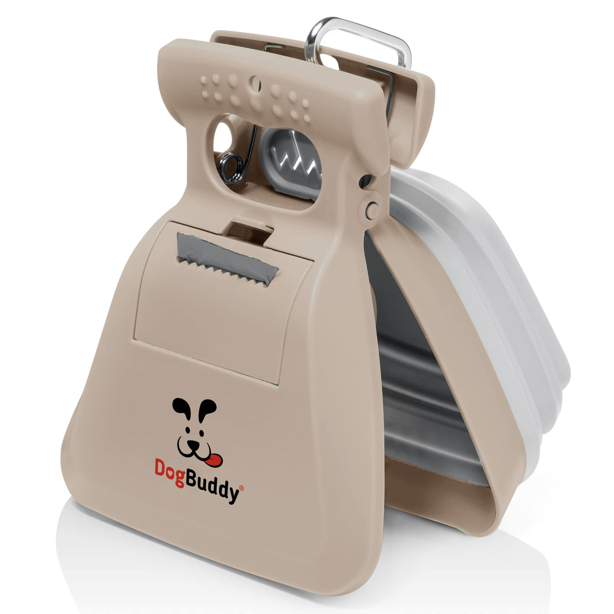 Dogbuddy Pooper Scooper, Portable Dog Pooper Scooper, Poop Scoop For Small And Large Dogs, Pooper Scooper With Bag Attachment, L
