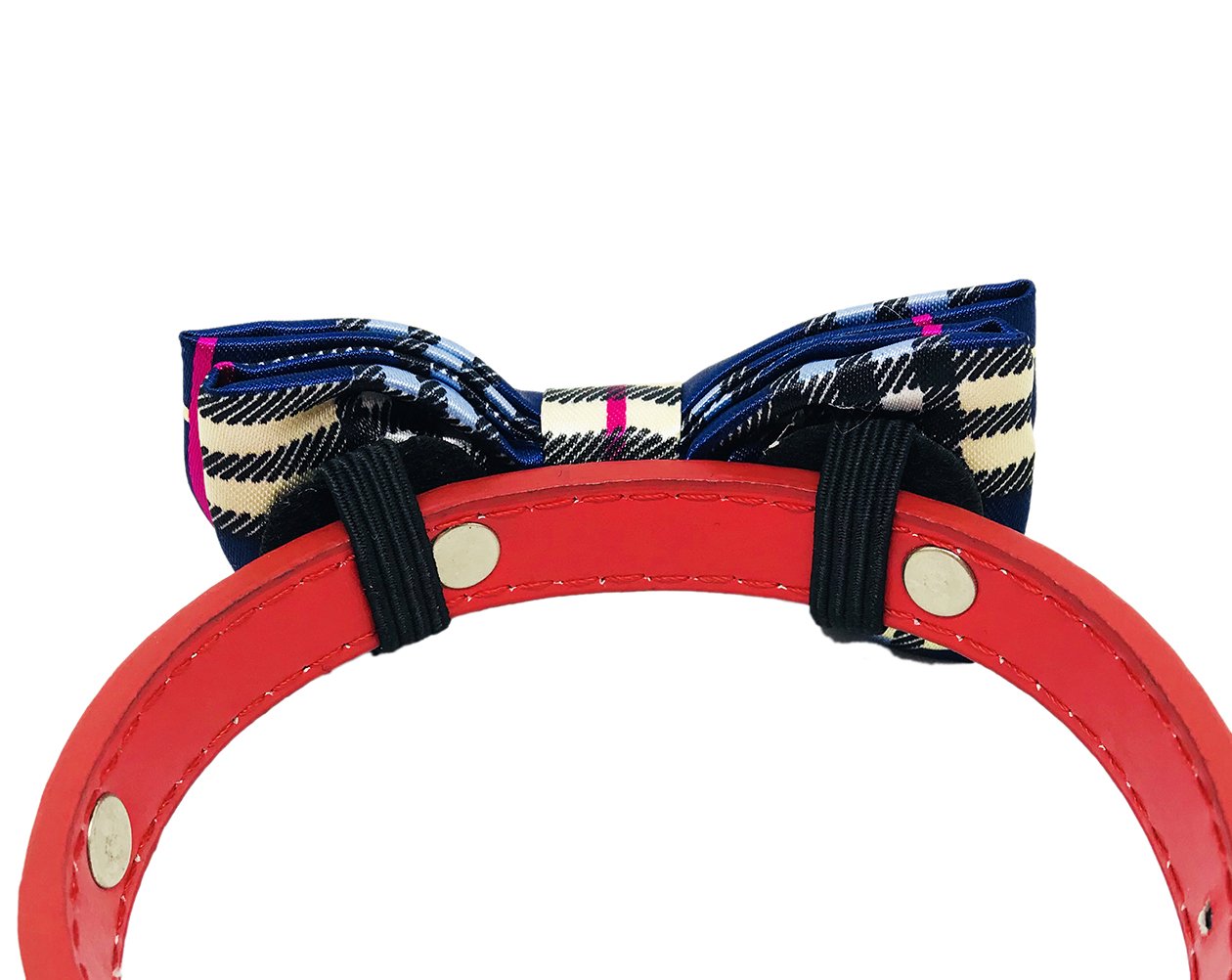Pet Show Small Dogs Collar Bowties Attachment Charms For Puppies Cats Embellishment Collars Accessories Bows Ties For Birthday Parties Holiday Wedding Supplies