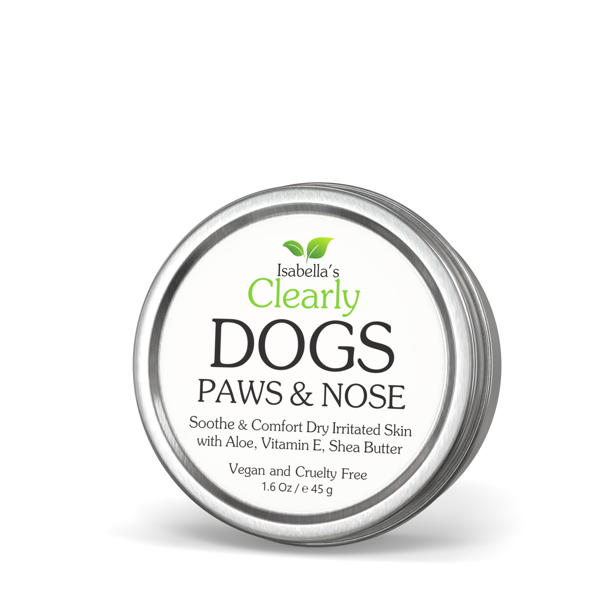 Isabellas Clearly Paws & Nose Balm for Dogs | Natural Paw Pad & Nose Moisturizer for Dry, Cracked Skin | Lick Safe, Unscented P