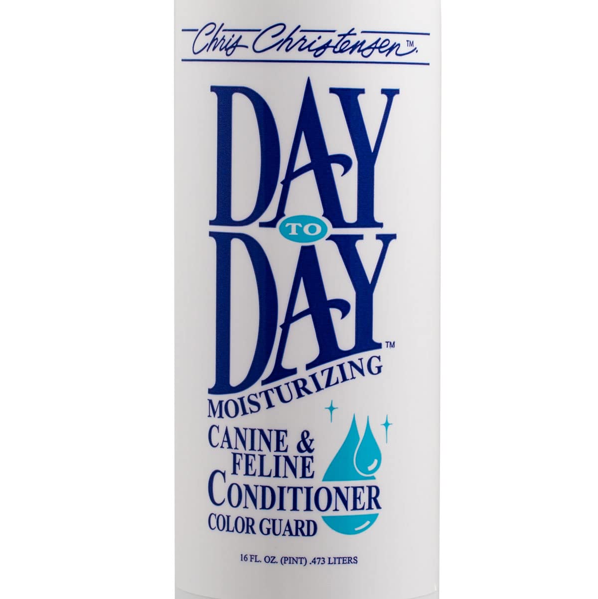 Chris Christensen Day to Day Ultra Concentrated Dog Conditioner, Makes up to 8 Bottles, Groom Like a Professional, Moisturizing,