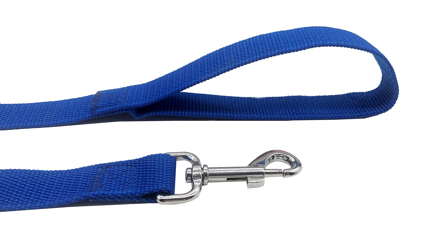 Strong Nylon Dog Leash, 4FT/ 5 FT/ 6FT Dog Leashes for Medium Large Dogs(4 FT, Blue)