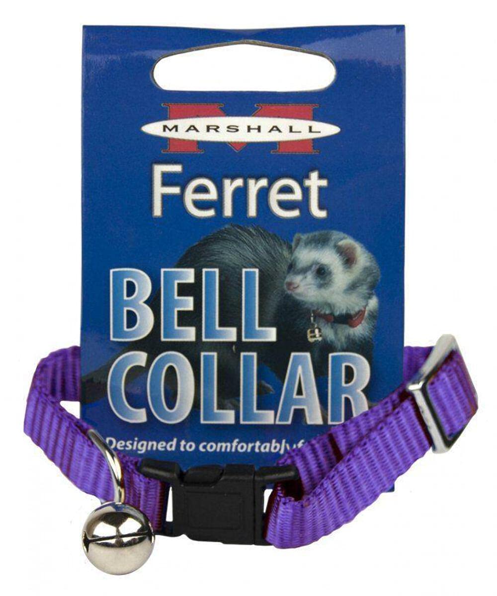 Marshall Pet Products Bell Collar, (Purple)