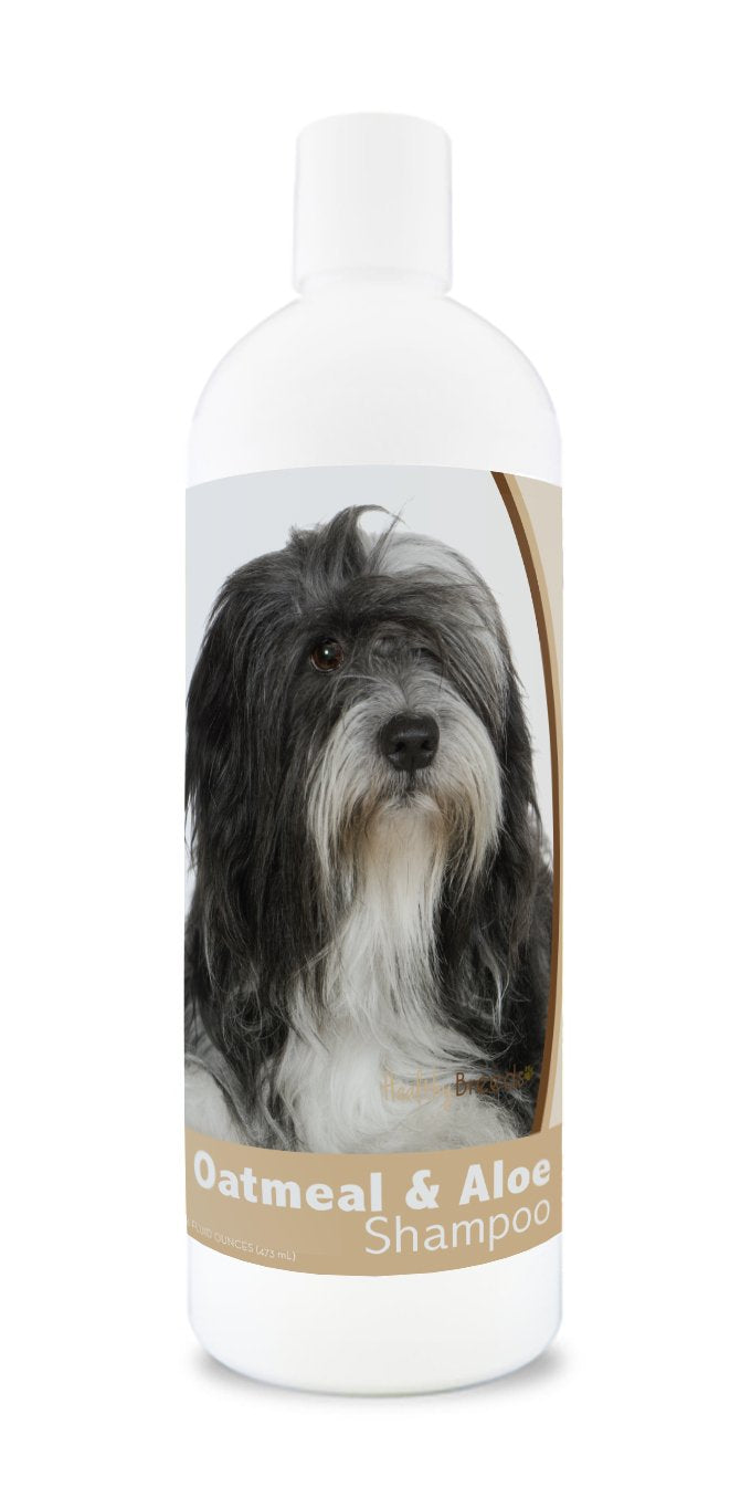 Healthy Breeds Lhasa Apso Oatmeal Shampoo With Aloe 16 Oz