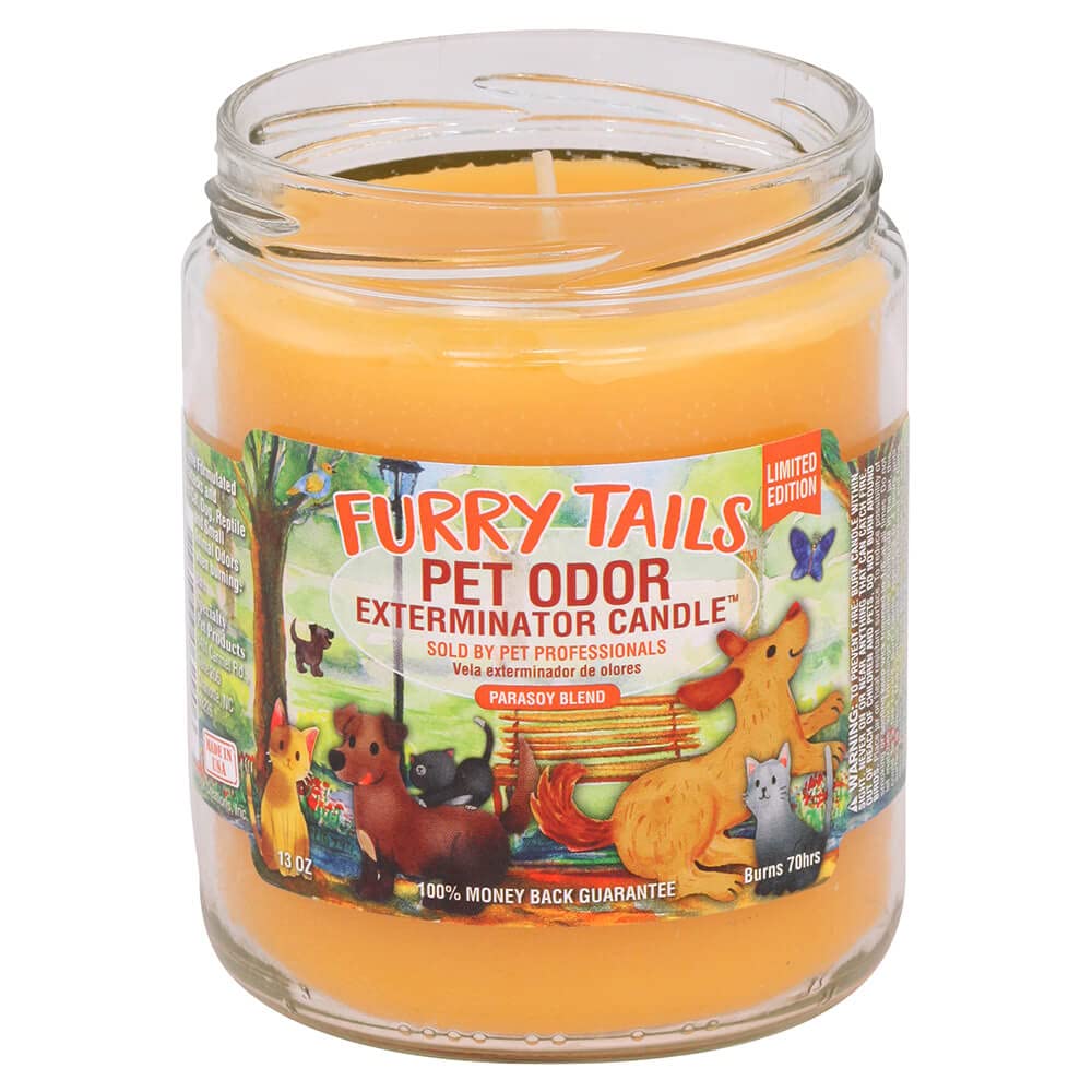 Furry Tails Pet Odor Exterminator 13 Ounce Jar Candle