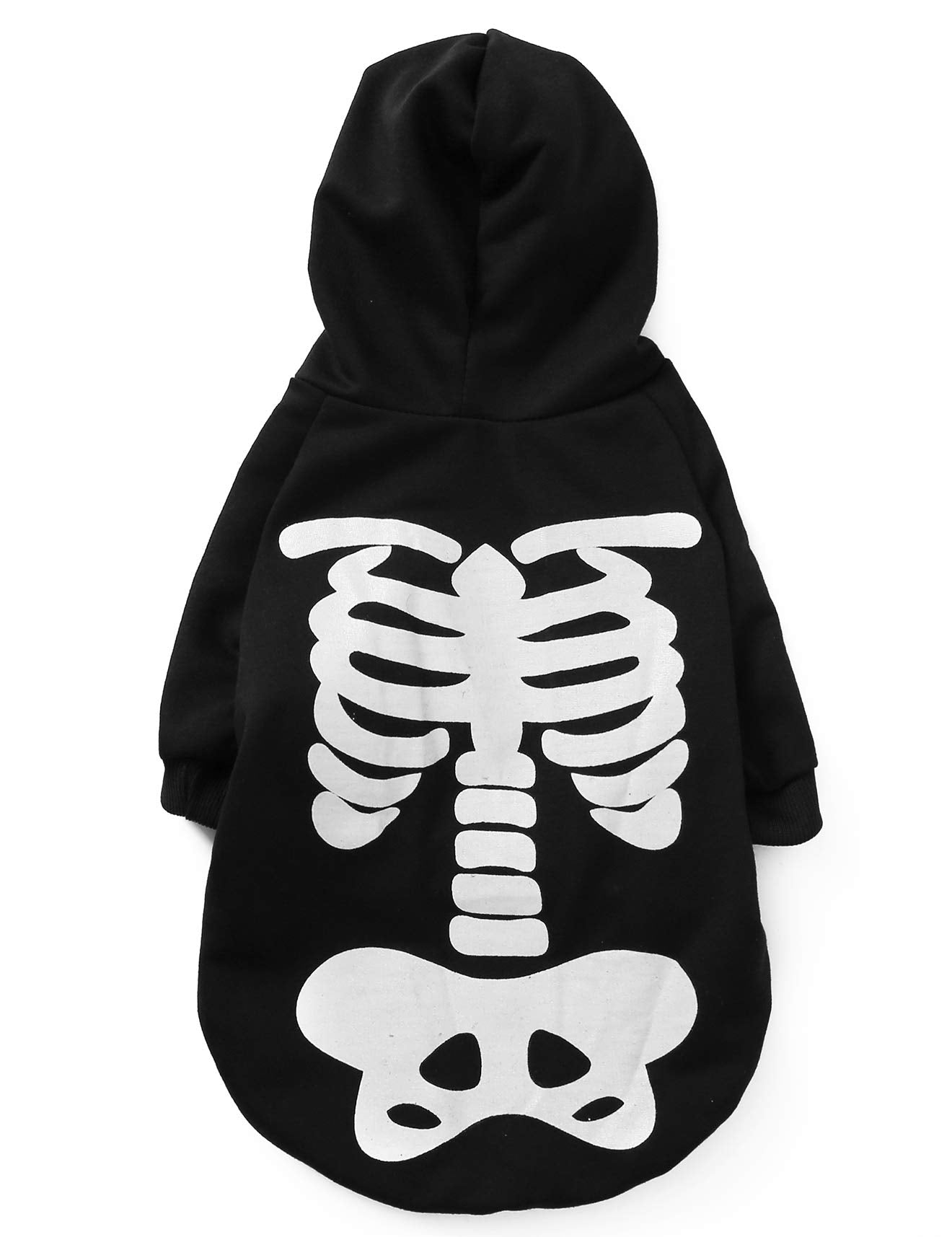 Coomour Christmas Hoodies Pet Elf Costume Clothes Cat Puppy Cute Xmas Shirts For Dogs Cats Merry Christmas Outfits (X-Small)