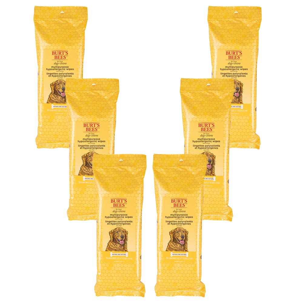 Burt'S Bees For Pets Multipurpose Dog Grooming Wipes  Puppy & Dog Wipes For Grooming  Cruelty Free, Sulfate & Paraben Free, Ph B