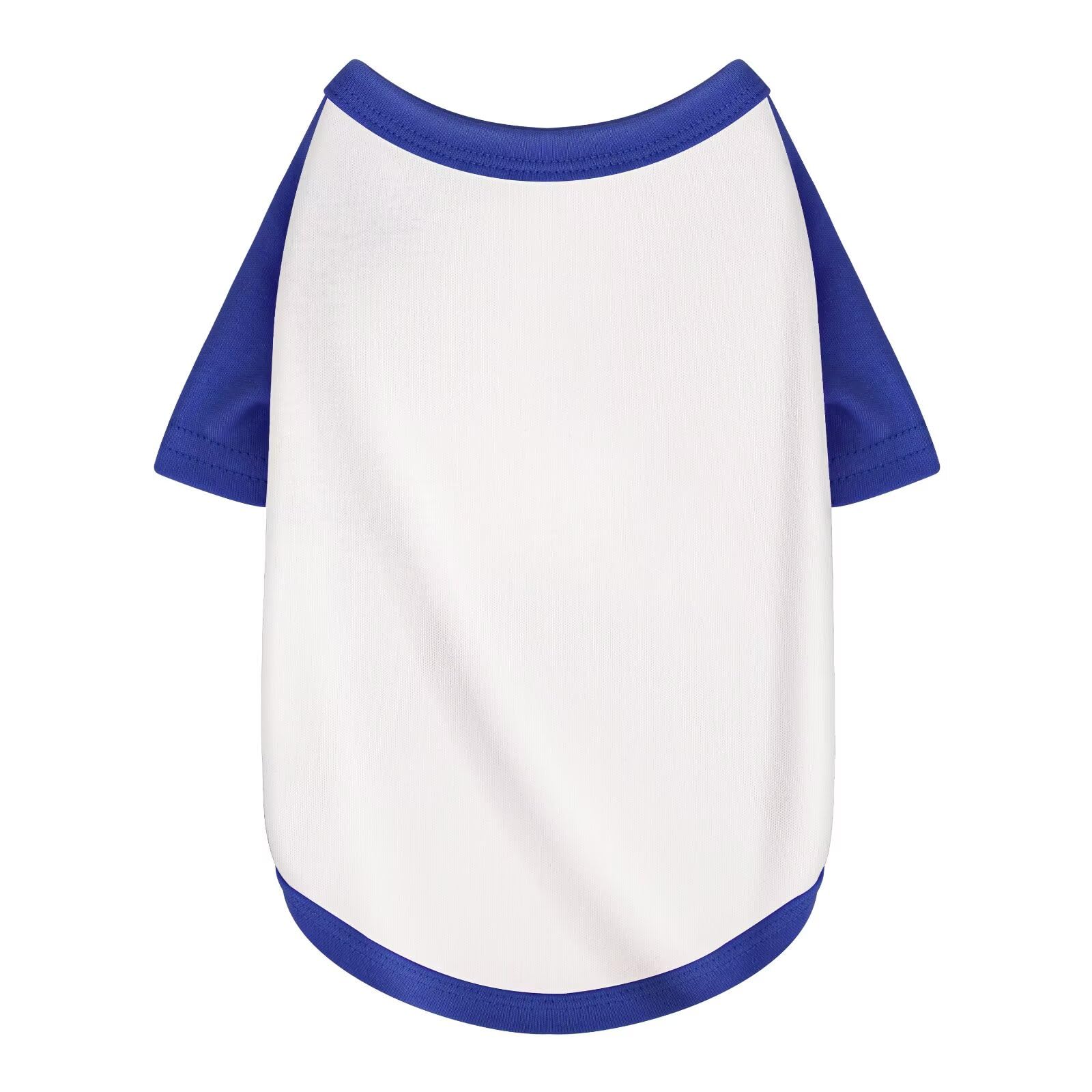 Stylish White Color Block Dog Shirt: Premium Polycotton Blend, Comfortable, Breathable, And Wrinkle-Resistant. Perfect Apparel F