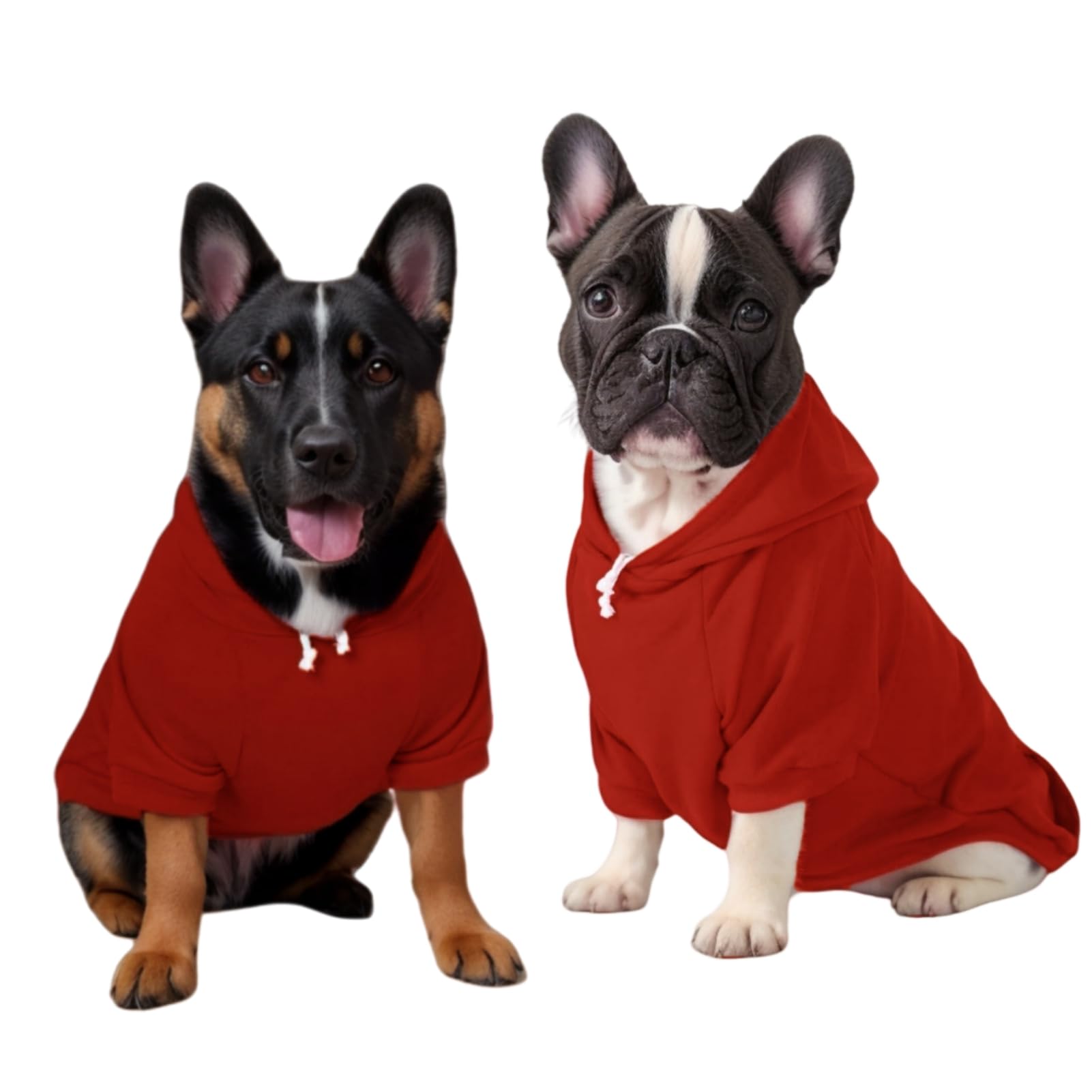 Mfiker Small Dog Hoodie With Leash Hole And Pocket, Soft Winter Dog Sweater, Cozy Hoodies Sweatshirt For Small Dogs Puppy And Ca