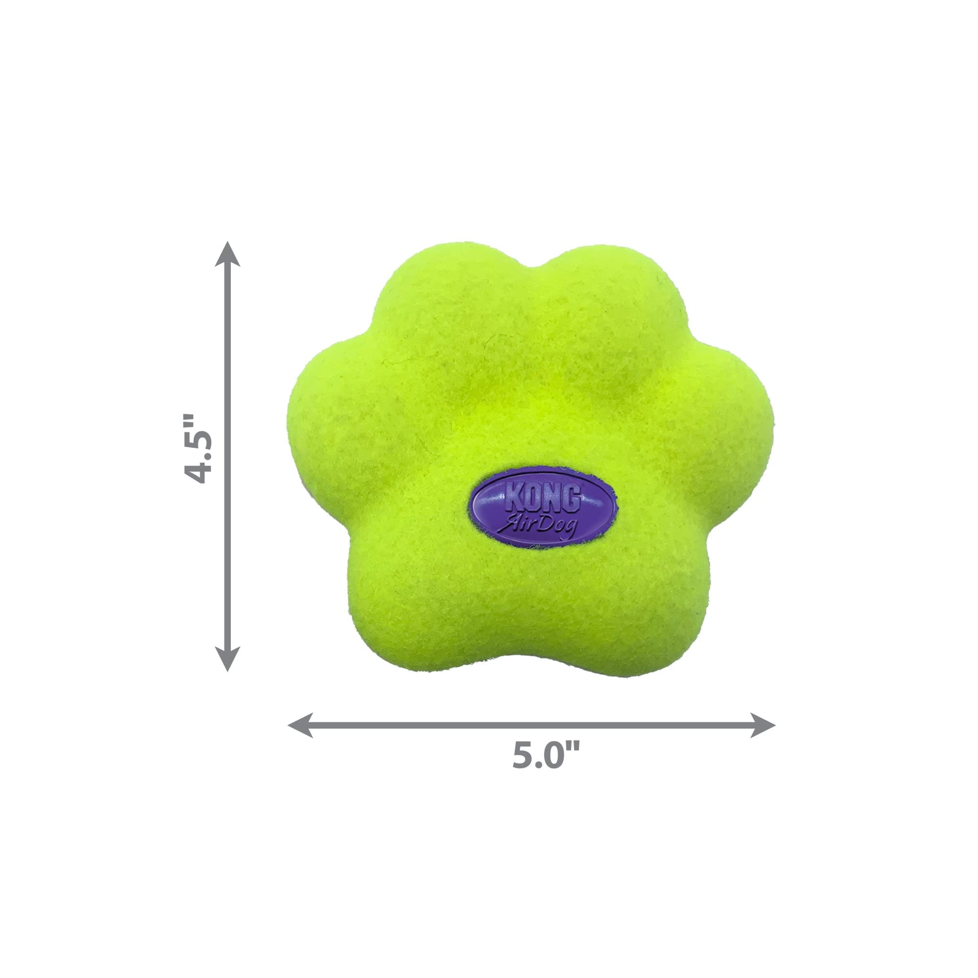 Kong Airdog Squeaker Paw Tennis Dog Toy (Medium/Large)
