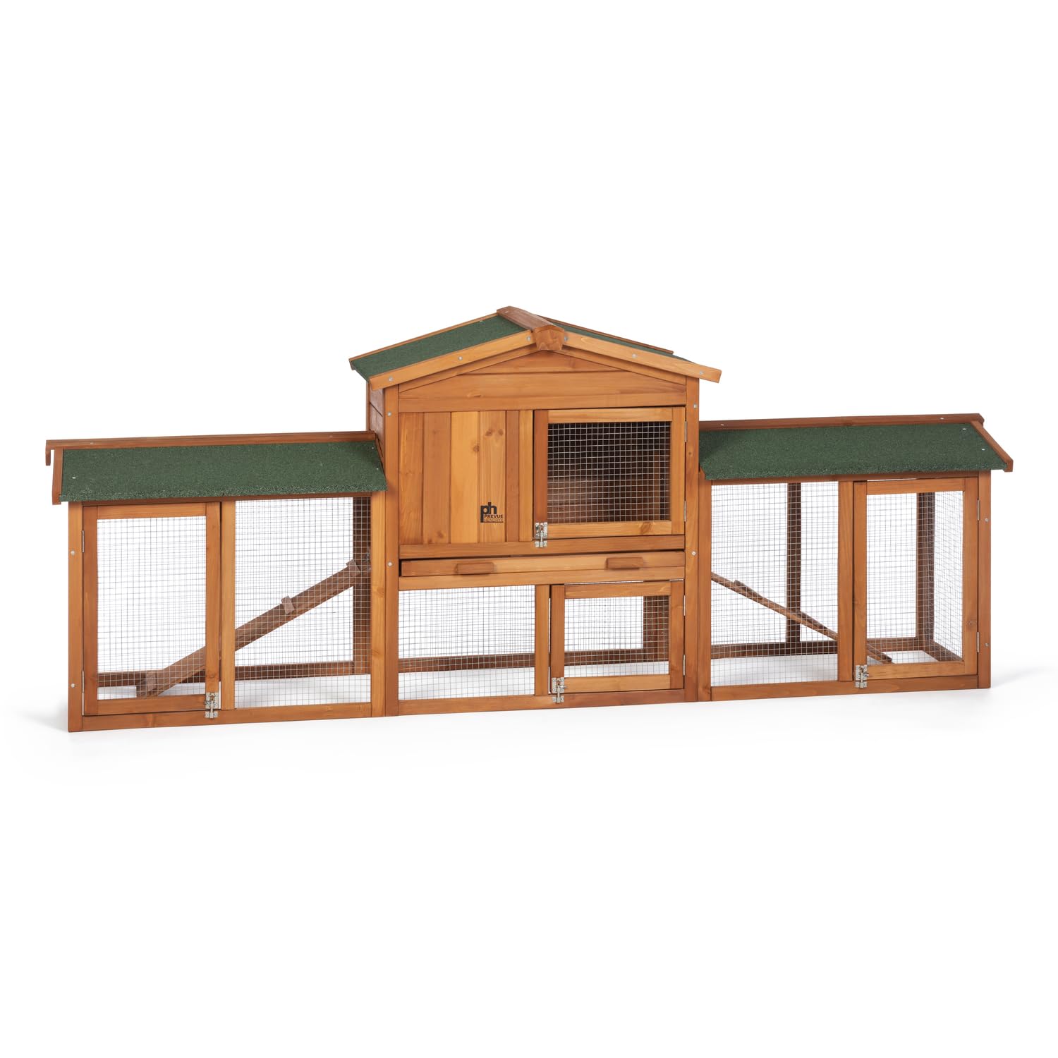 Prevue Pet Products Rabbit Hutch With Double-Run