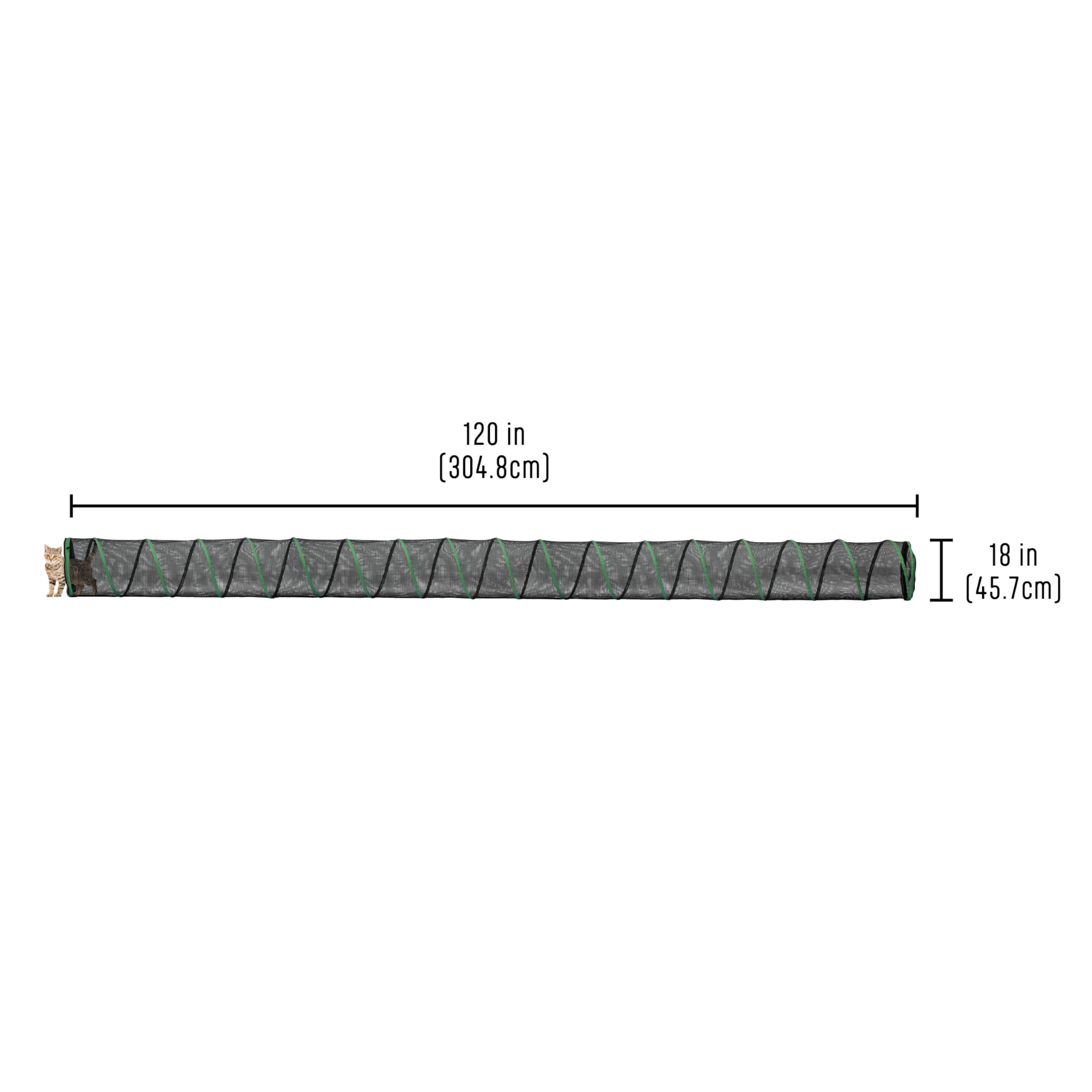 Kitty City Large Outdoor 20-Foot Play Tunnel Only