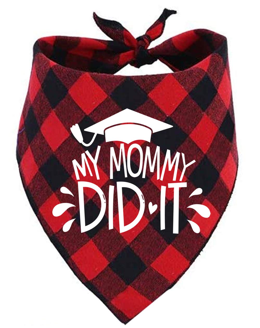 Dog Graduation Bandana For Small Medium Sized Dogs