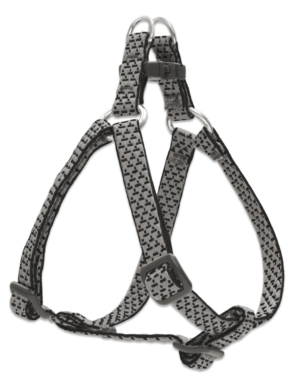 Lupinepet Eco 1/2' Granite 12-18' Step In Harness For Small Dogs