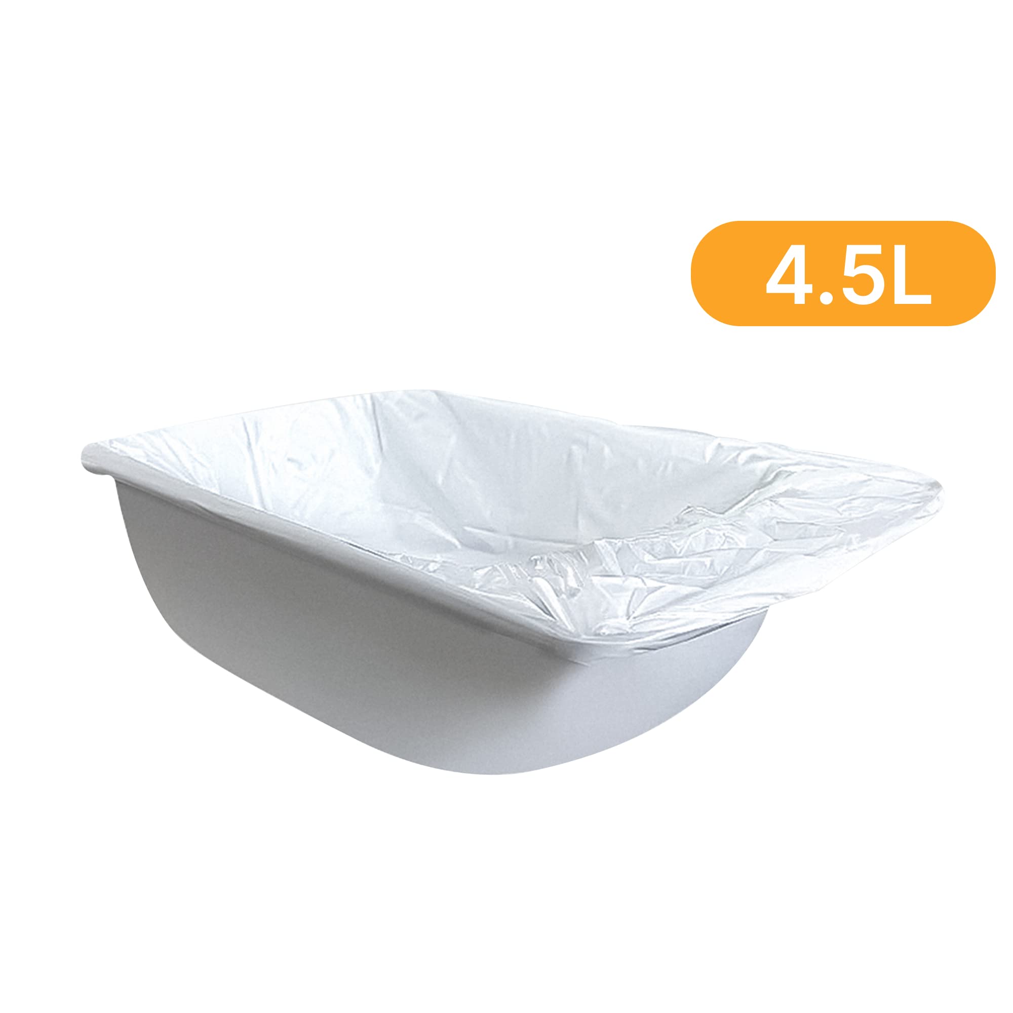 Hholove Waste Bags For Self-Cleaning Cat Litter Box, Waste Bags For Automatic Cat Litter Box,3 Rolls (45 Counts)