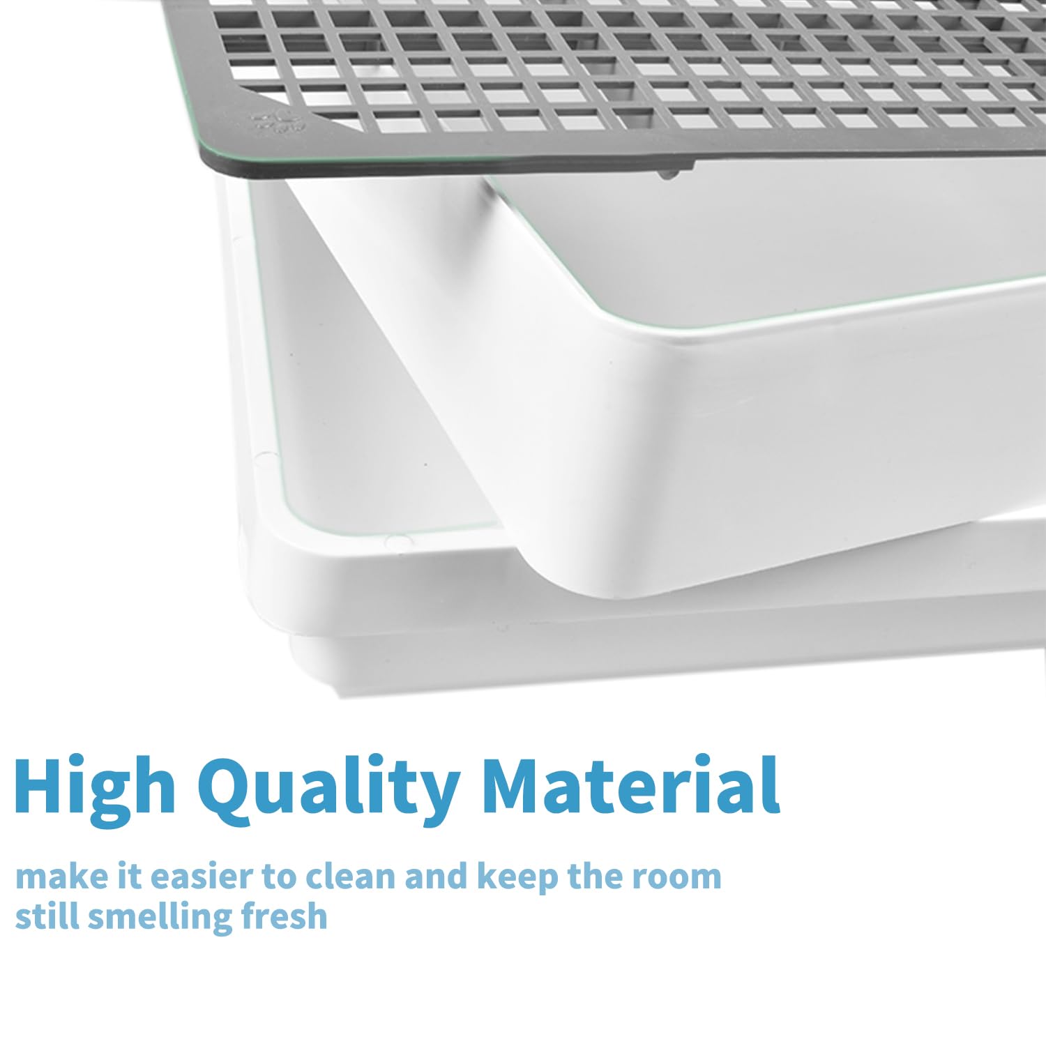 Podoo Rabbit Large Litter Box, Guinea Pig Training Pan Cage With Toilet Tray, Ideal For Rats, Ferret, Bunny Small And Medium Ani