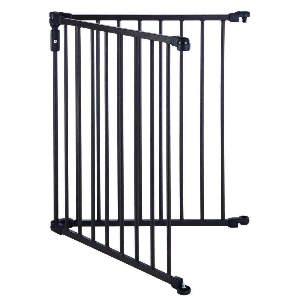 Toddleroo by North States 2 Panel Extension for 3 in 1 Arched D  cor Metal Superyard: Adds up to 48 for an Extra Wide Baby gate 
