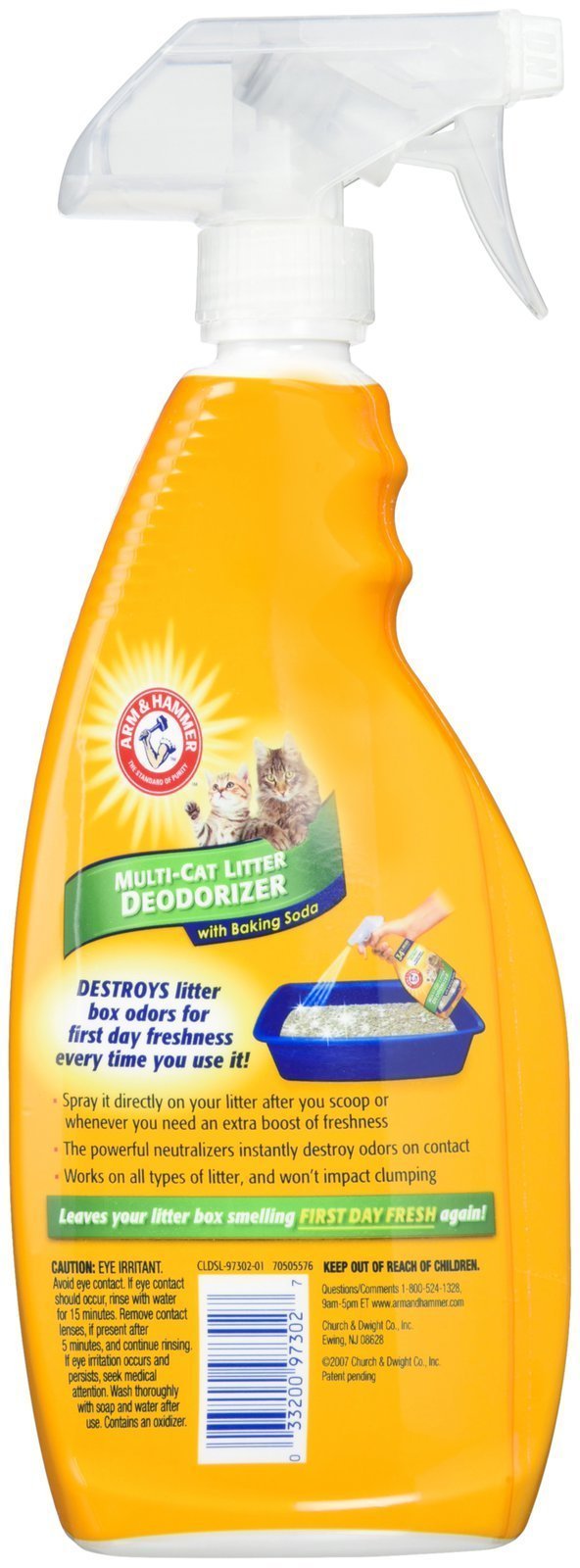 Arm & Hammer Litter Deodorizing Spray - 21.5 Oz