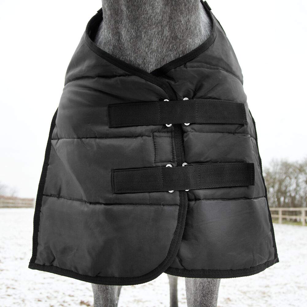 Horze Nevada Medium Weight Stable Blanket 200G - Black - 69 In