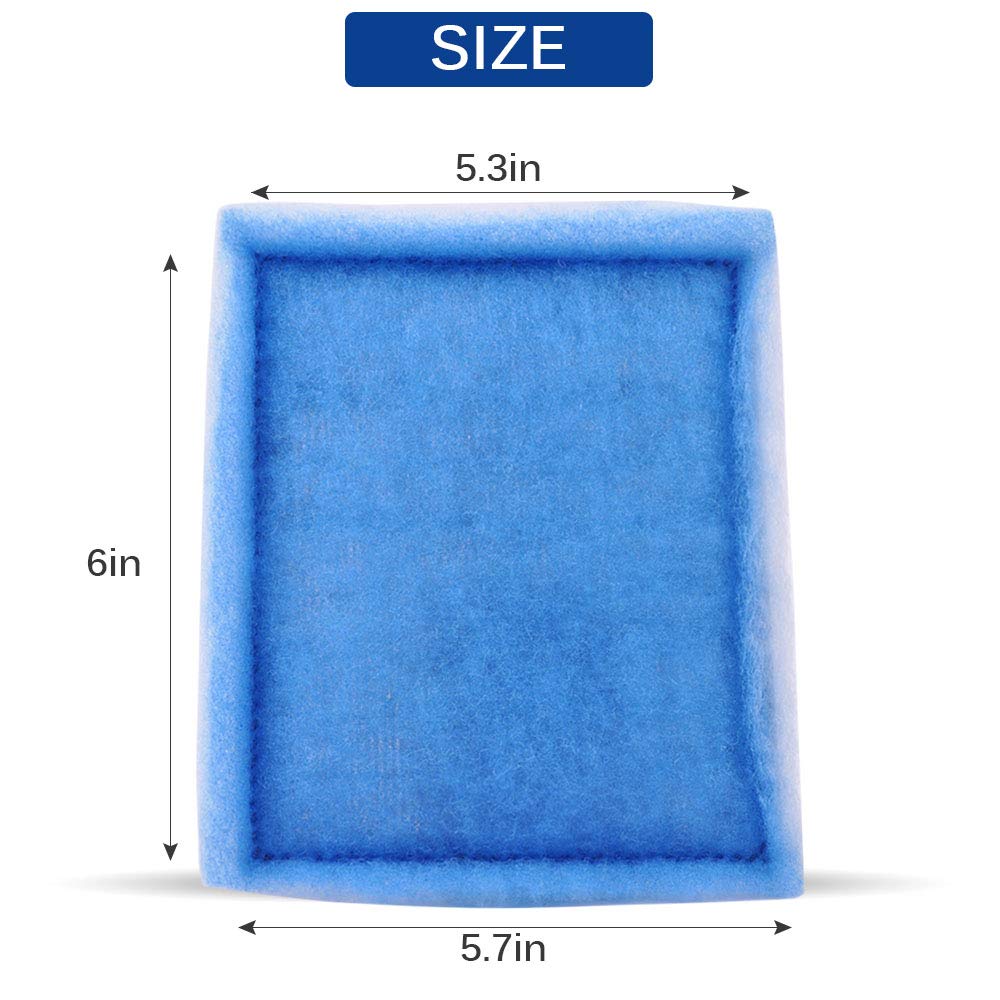 Myfatboss Fish Tank Filters, Aquarium Filter Cartridge For Marineland Rite-Size C & Fit For Ez-Change #3 20-40/30-60 Gallon Fish Tank Power Filter Replacement, #3 Fish Tank Filter 10Pack