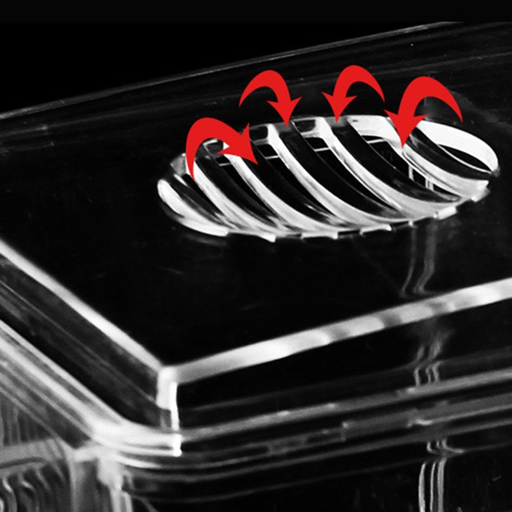 4 Rooms Hd Fish Breeding Box Aquarium Breeding Box, Breeder Box For Fish Tank, Double Hatching Incubator Isolation Box For Guppy Baby Fish Hatchery