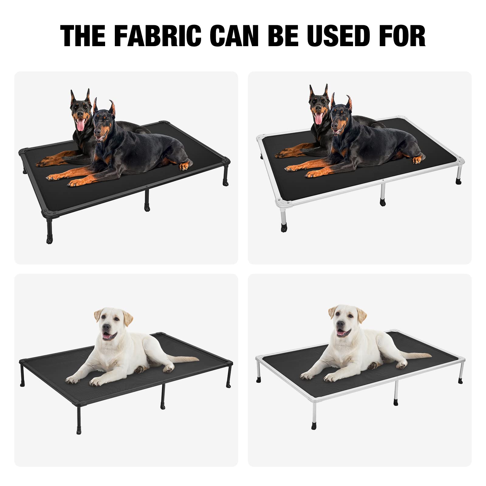 Veehoo Dog Bed Cover For Cwc2002, Cwc2003, Cwc2203A, Cwc2203B, Size Xxl, Beige Coffee