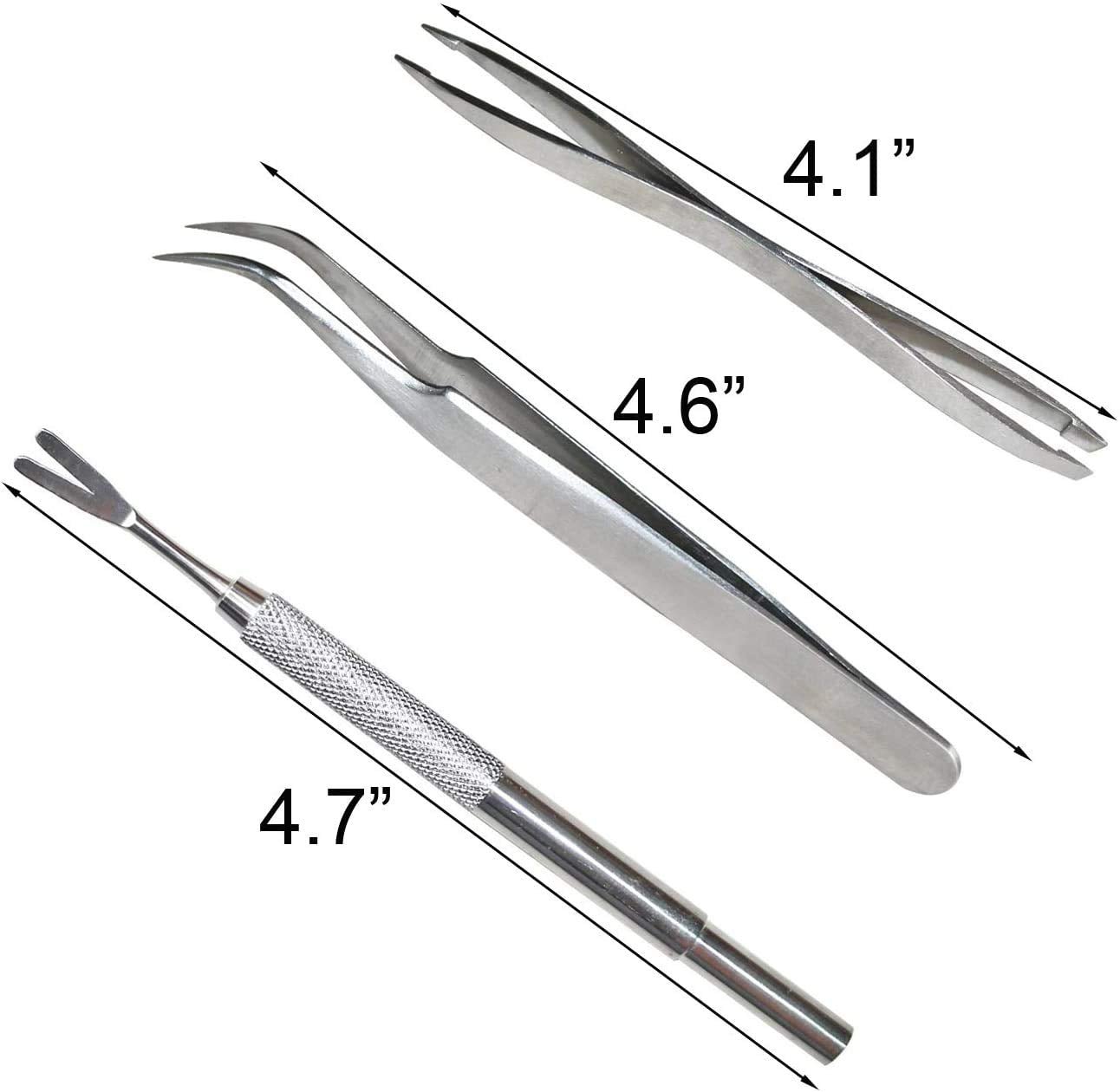 Acronde 3 Pack Tick Remover Tool Set Stainless Steel Tick Remover Kit For Cats And Dogs