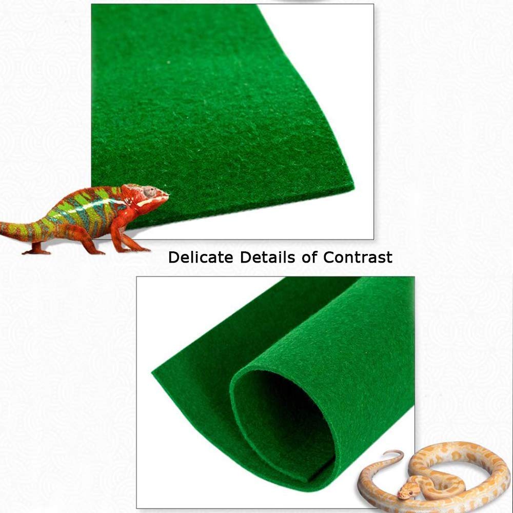 Tfwadmx 39' X 20' Reptile Carpet Mat Substrate Liner Bedding Reptile Supplies For Terrarium Lizards Snakes Bearded Dragon Geck